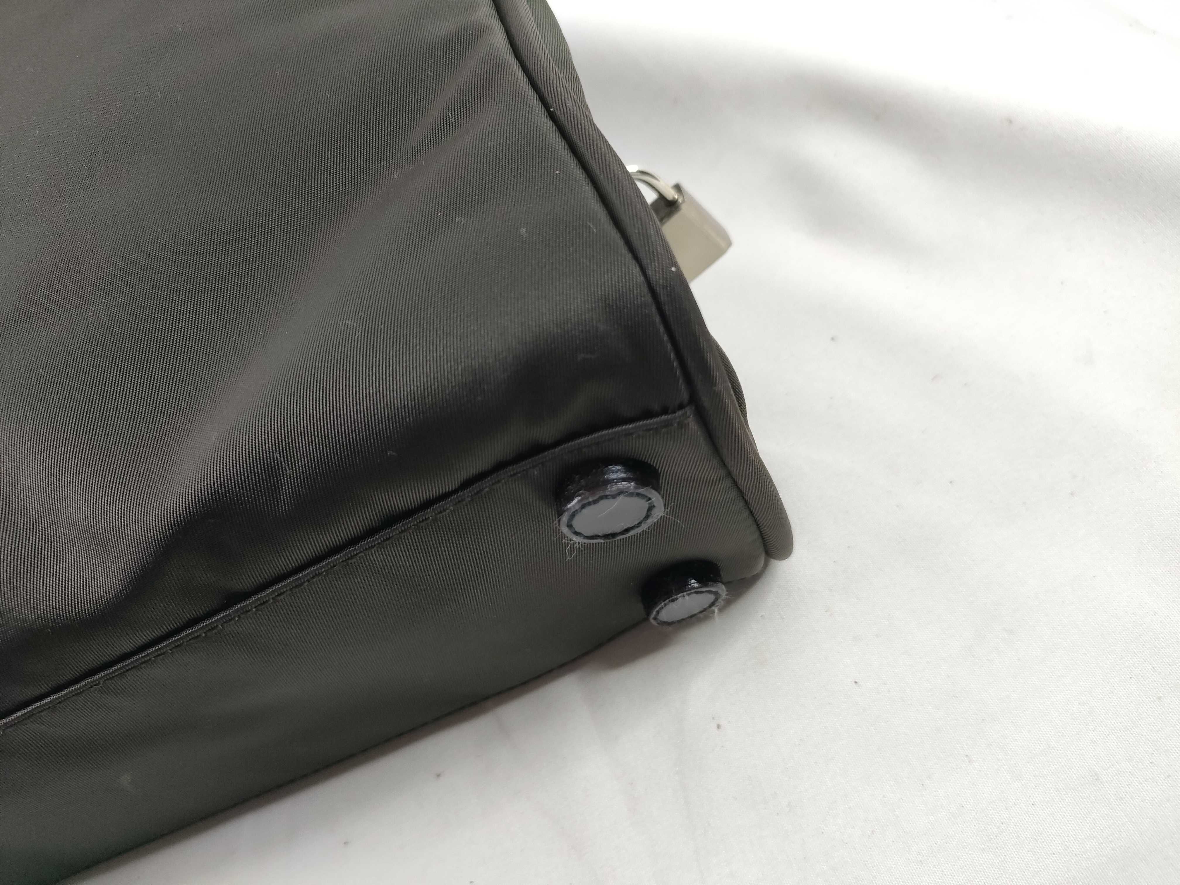 Nylon Briefcase, Khaki Shoulder Bag — view 5