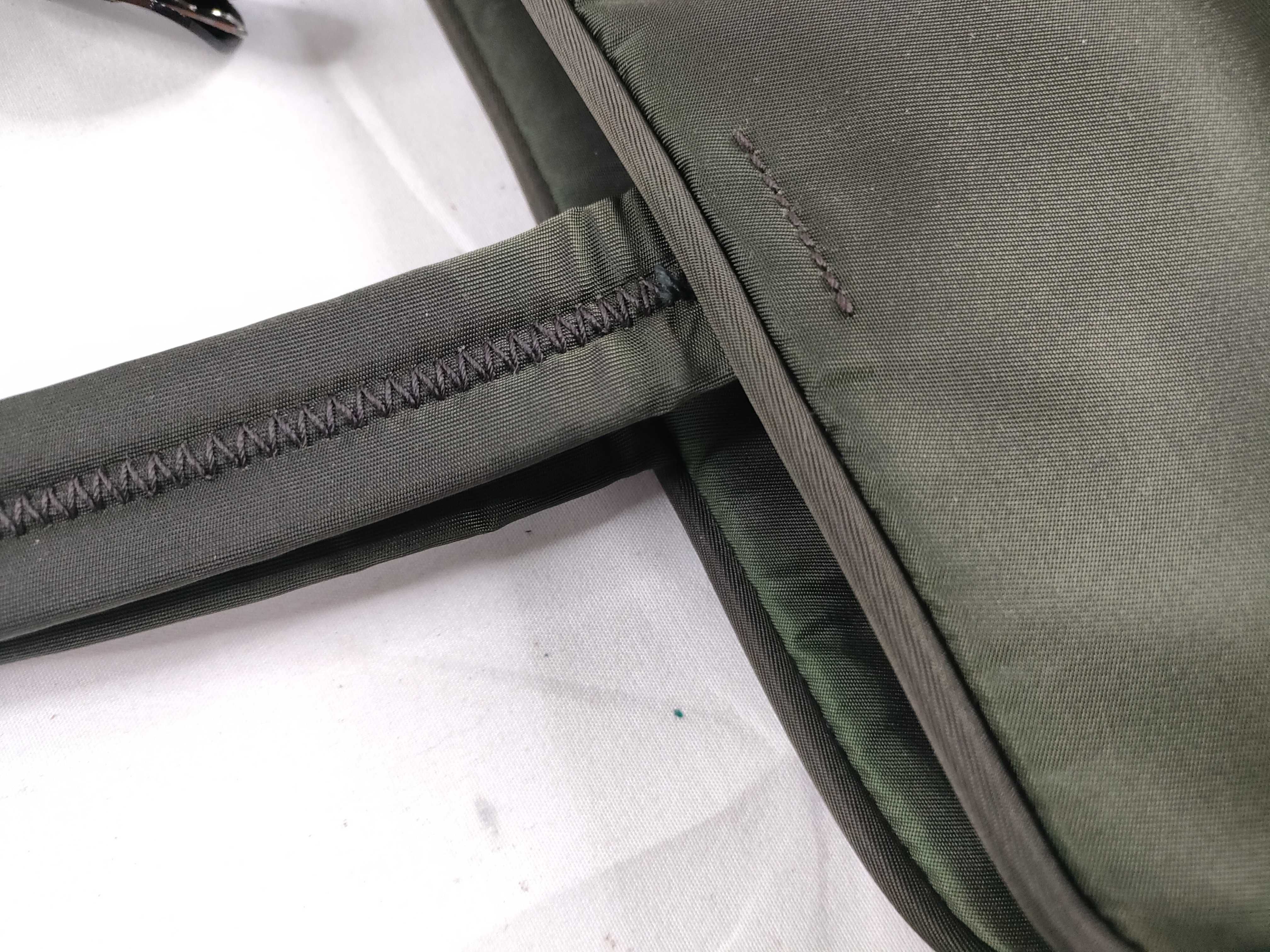 Nylon Briefcase, Khaki Shoulder Bag — view 7
