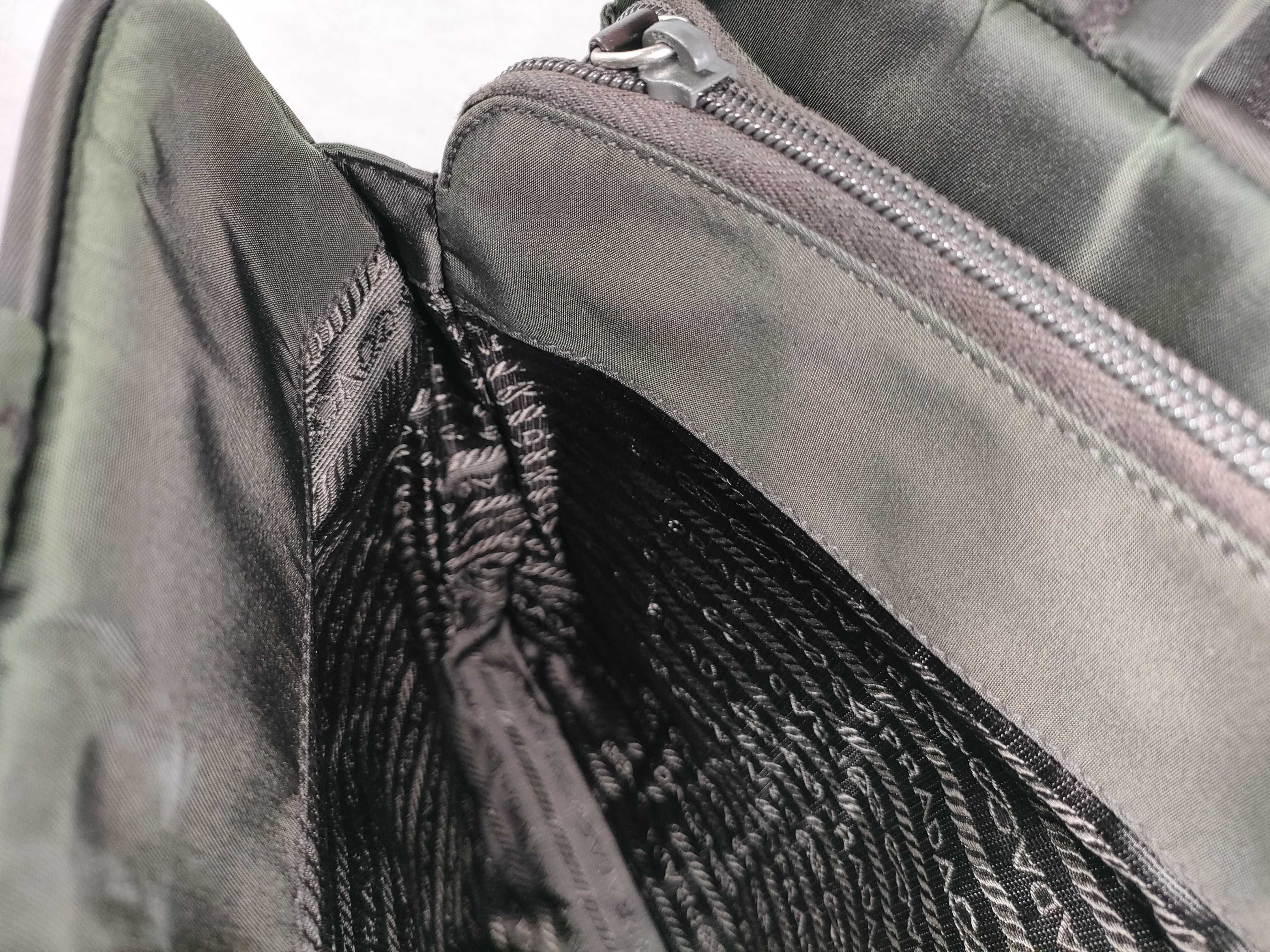 Nylon Briefcase, Khaki Shoulder Bag — view 10