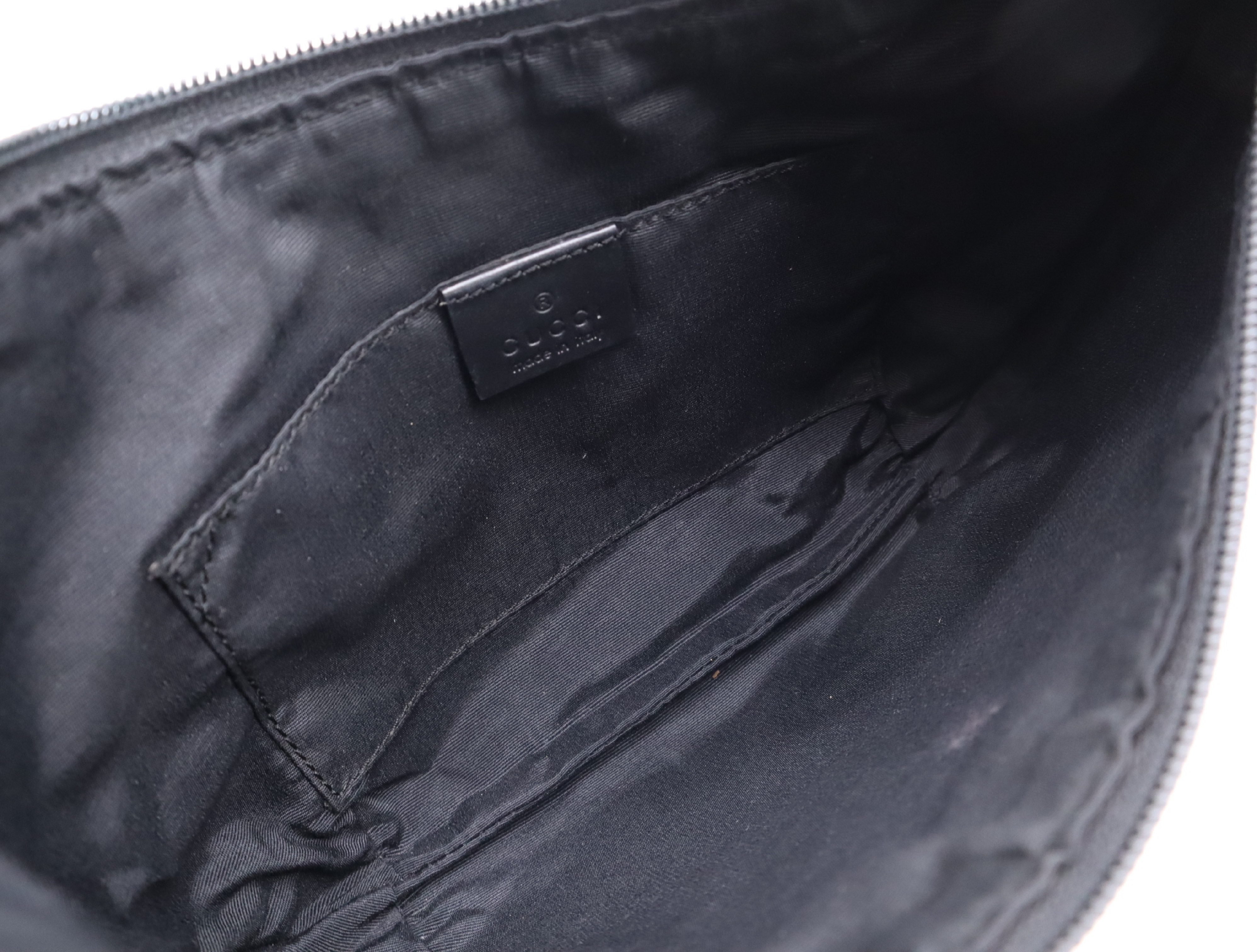 32160GG Canvas Accessory Pouch Black Pouch — view 11