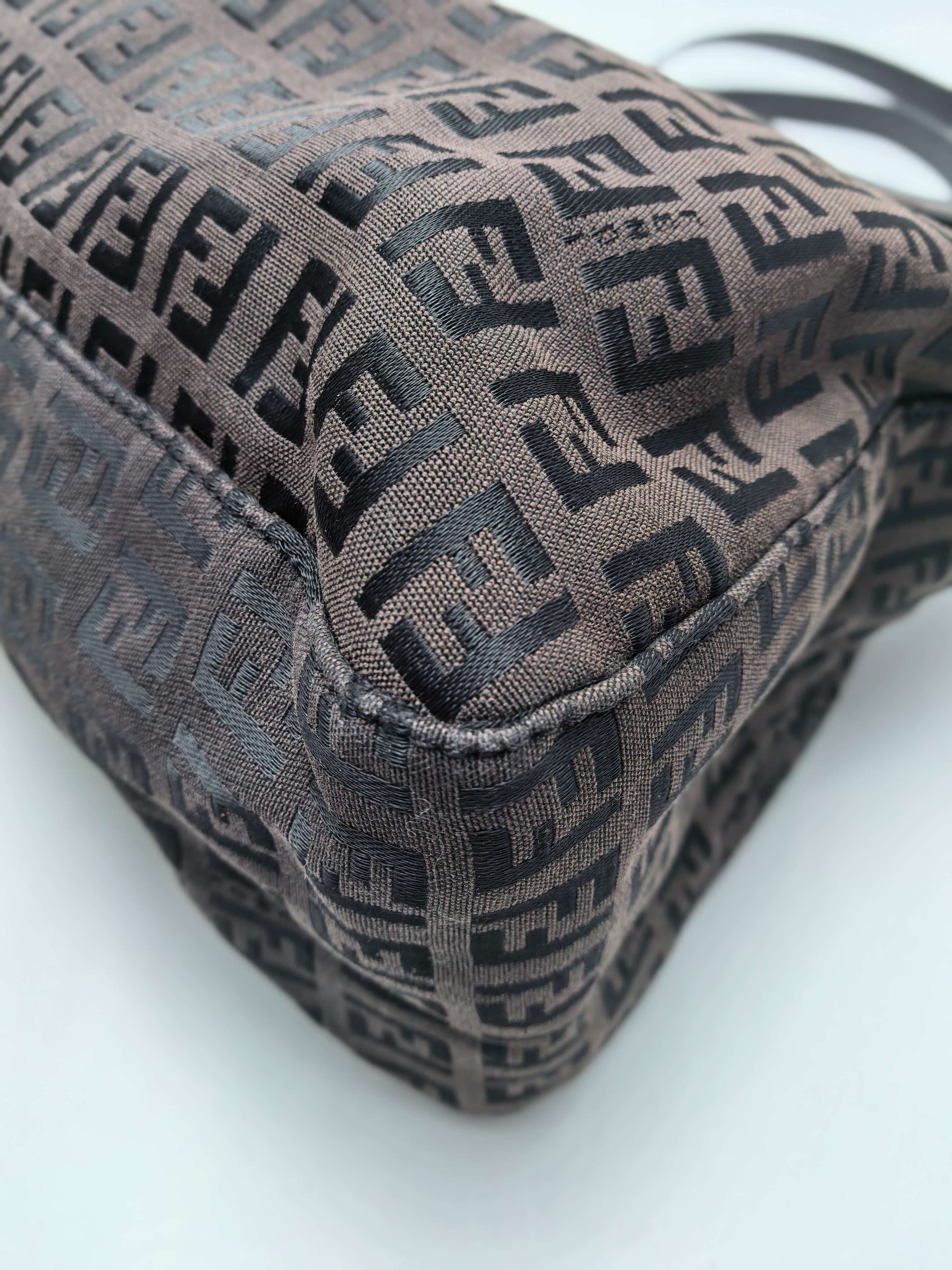 【*Shipped from: China*】FENDI Baguette Canvas Handbag — view 6