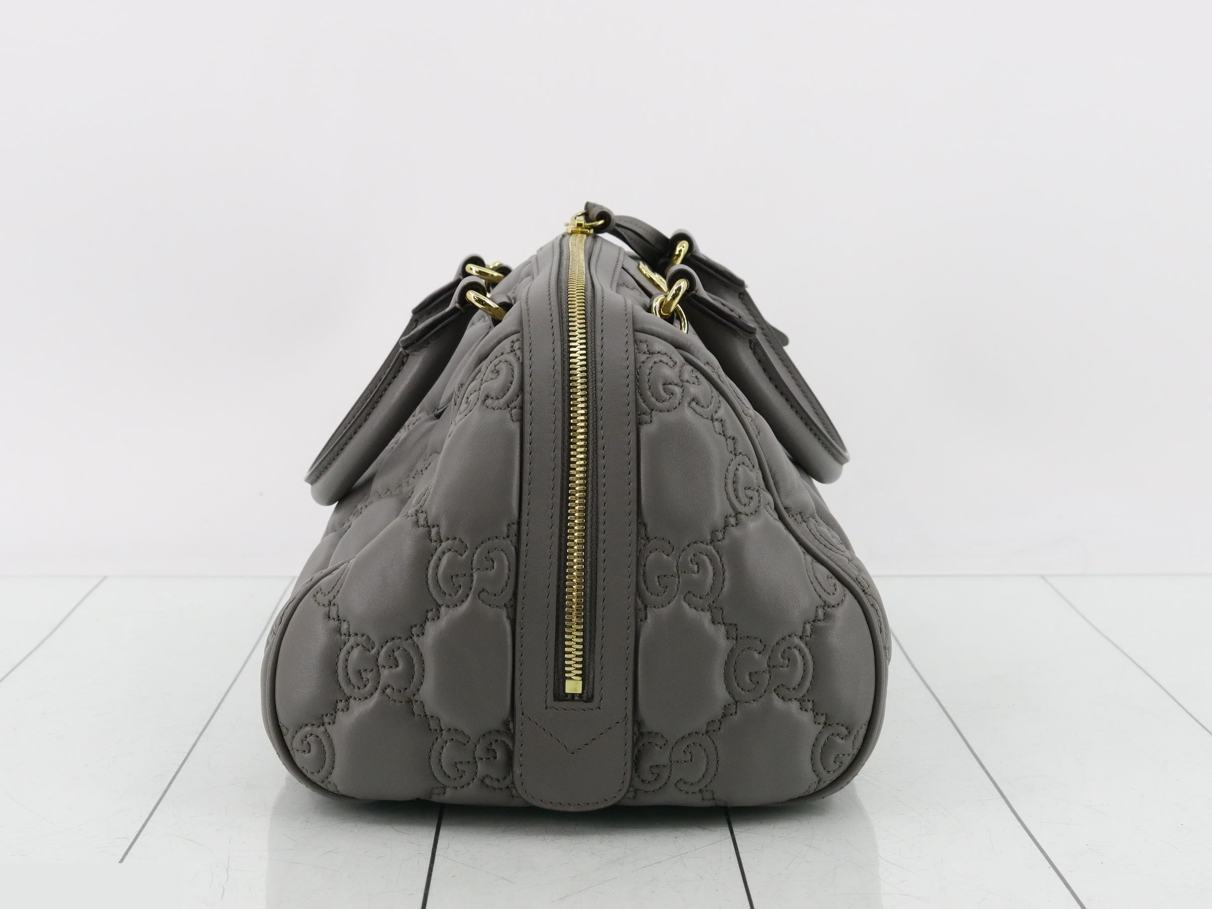 702242 Boston bag, gray — view 4