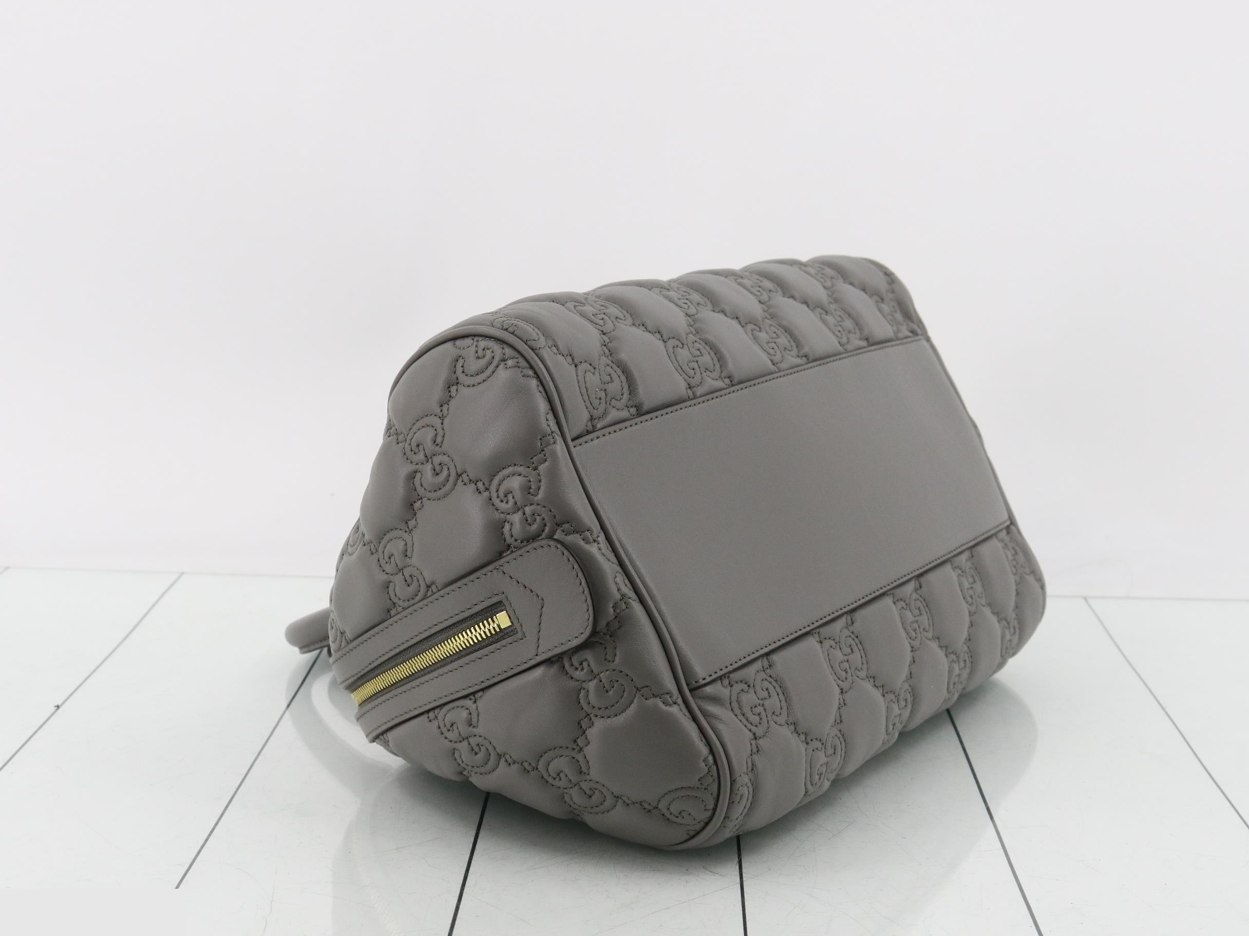 702242 Boston bag, gray — view 5