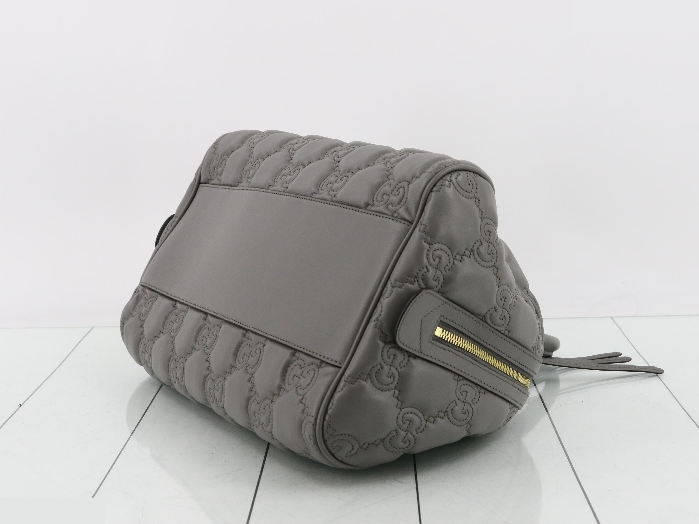 702242 Boston bag, gray — view 6