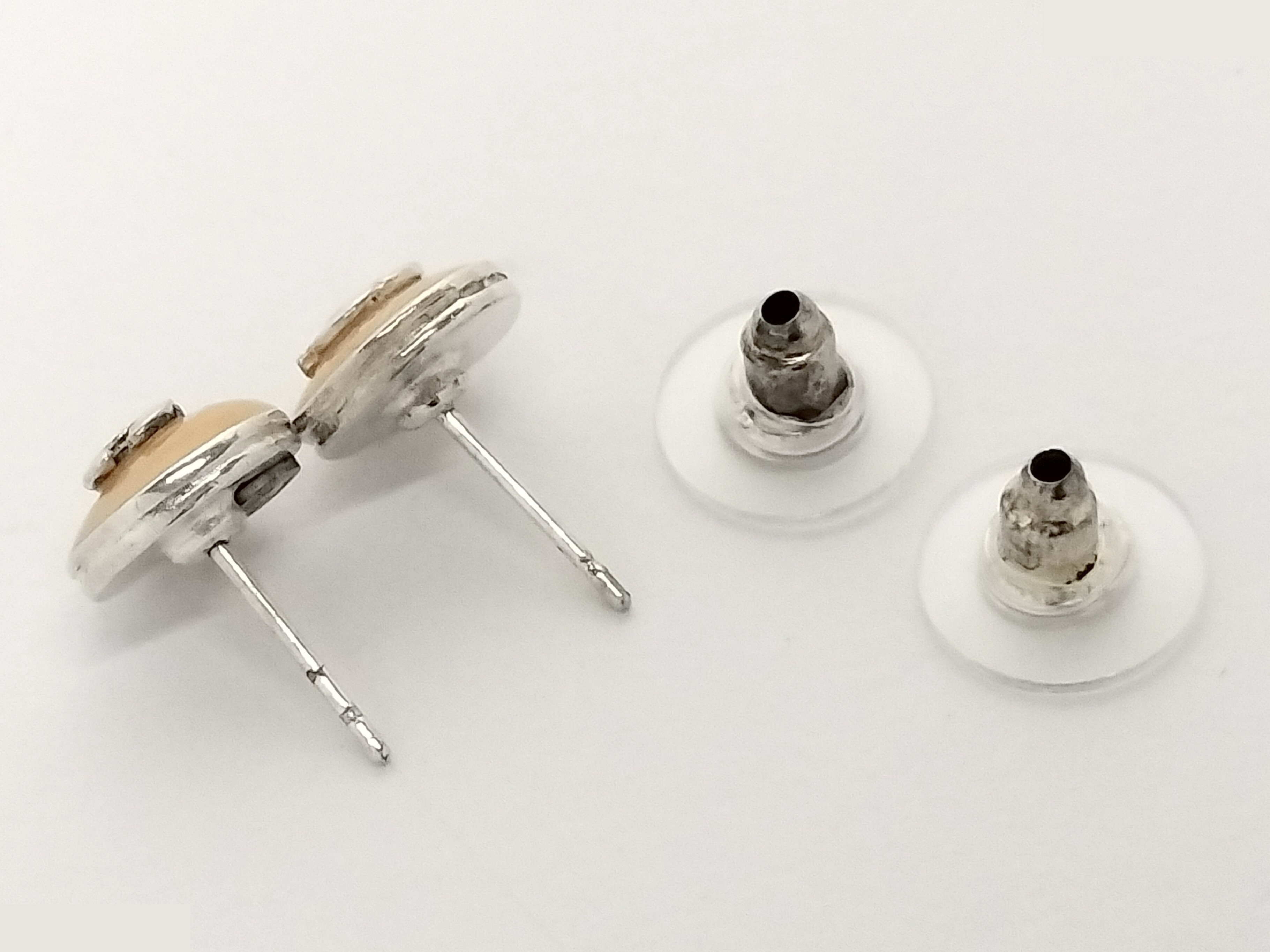Coco Mini Silver Earrings — view 2