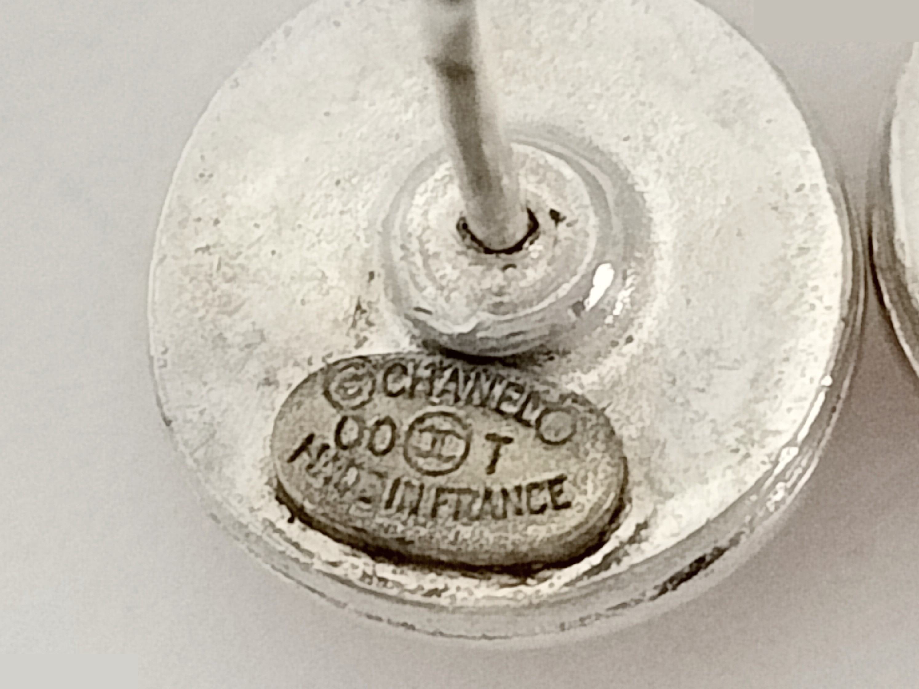 Coco Mini Silver Earrings — view 3