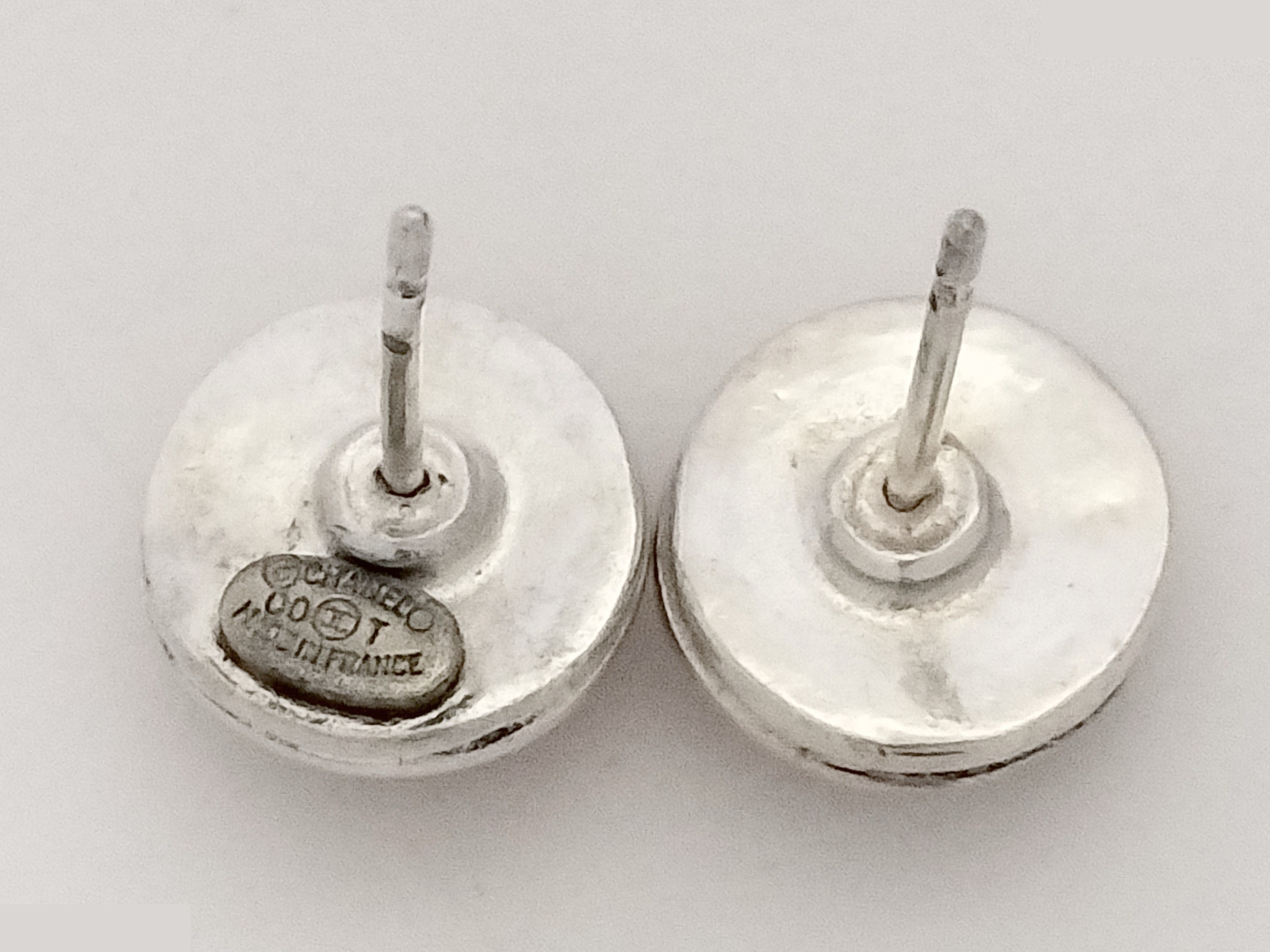 Coco Mini Silver Earrings — view 4