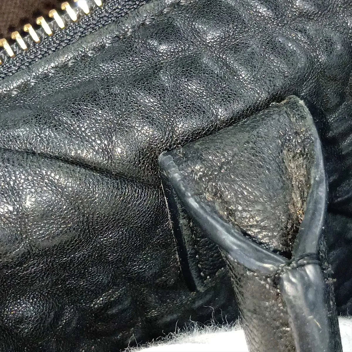 Easy Leather Handbag, Black, 279077 — view 10