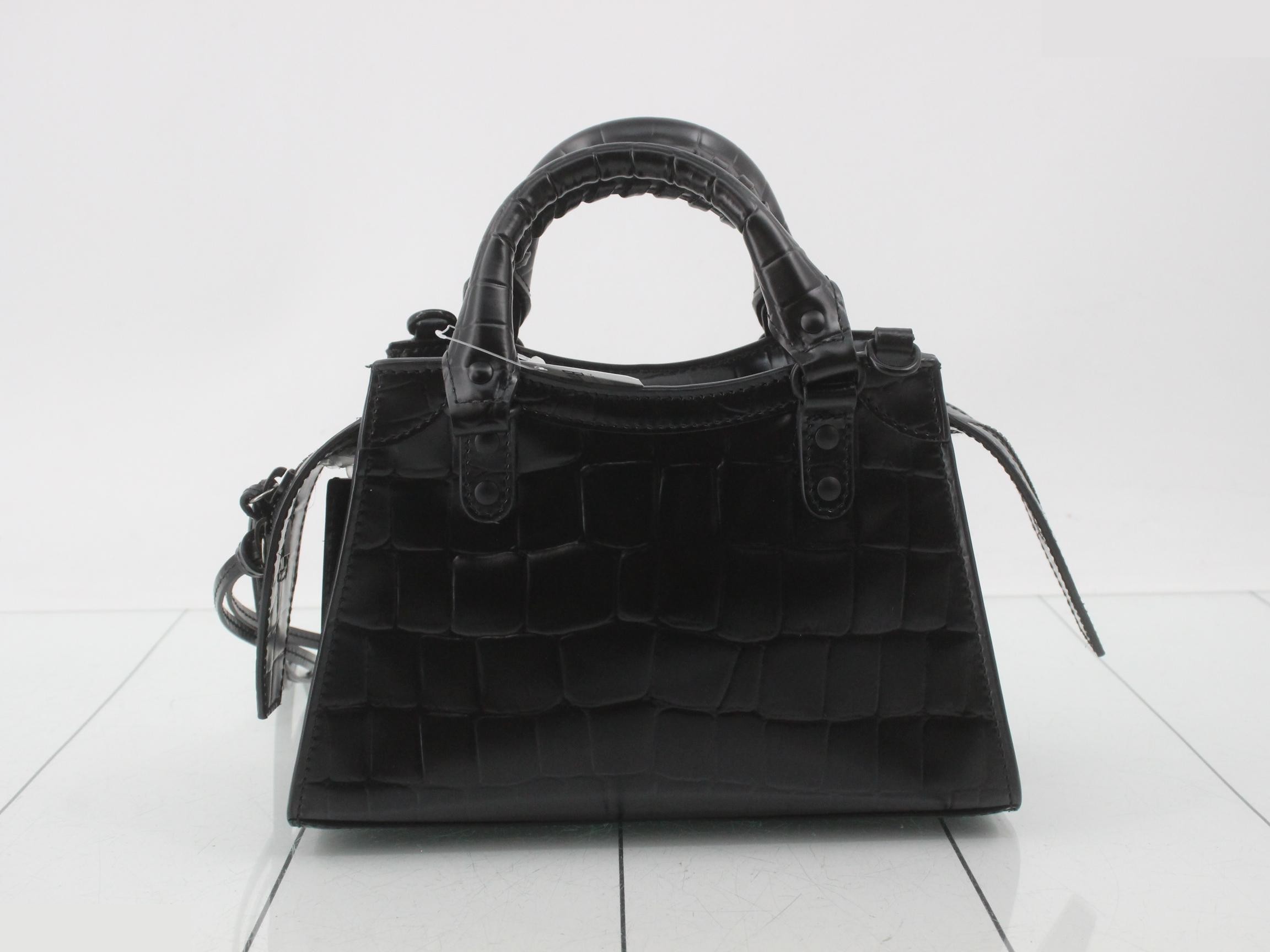 Neo Classic City Mini XS Crocodile Embossed Bag with Shoulder Strap — view 2