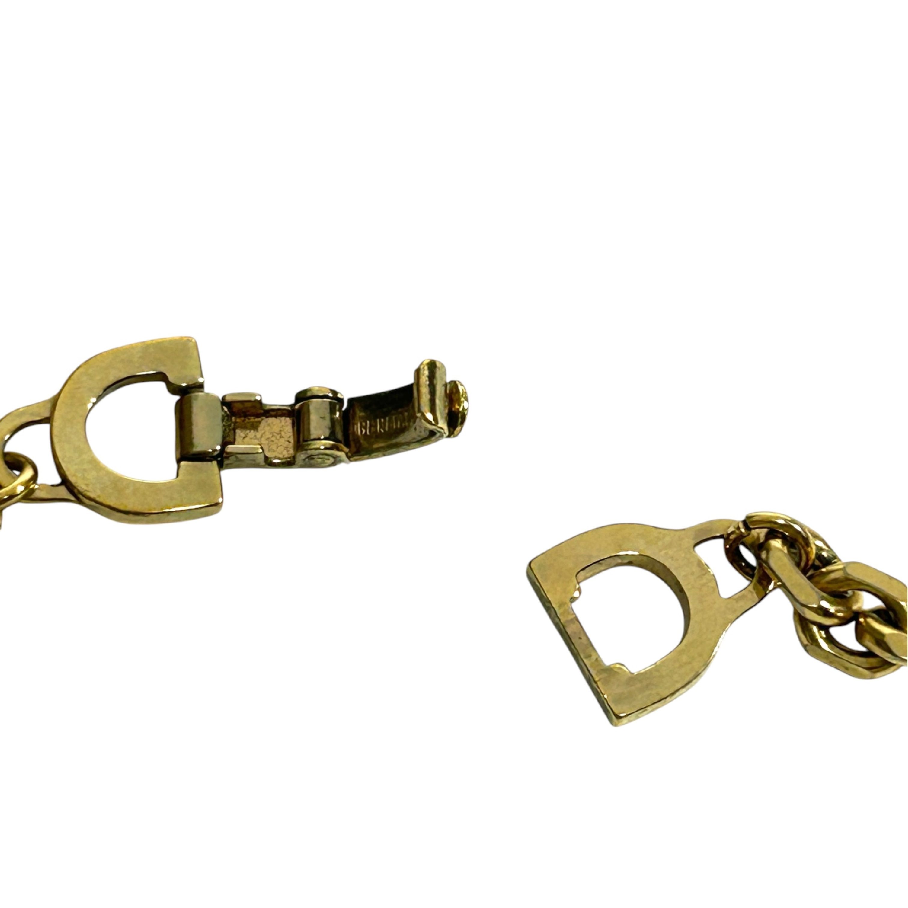 bracelet with CD logo, 19cm in length, gold-toned bangle. — view 8