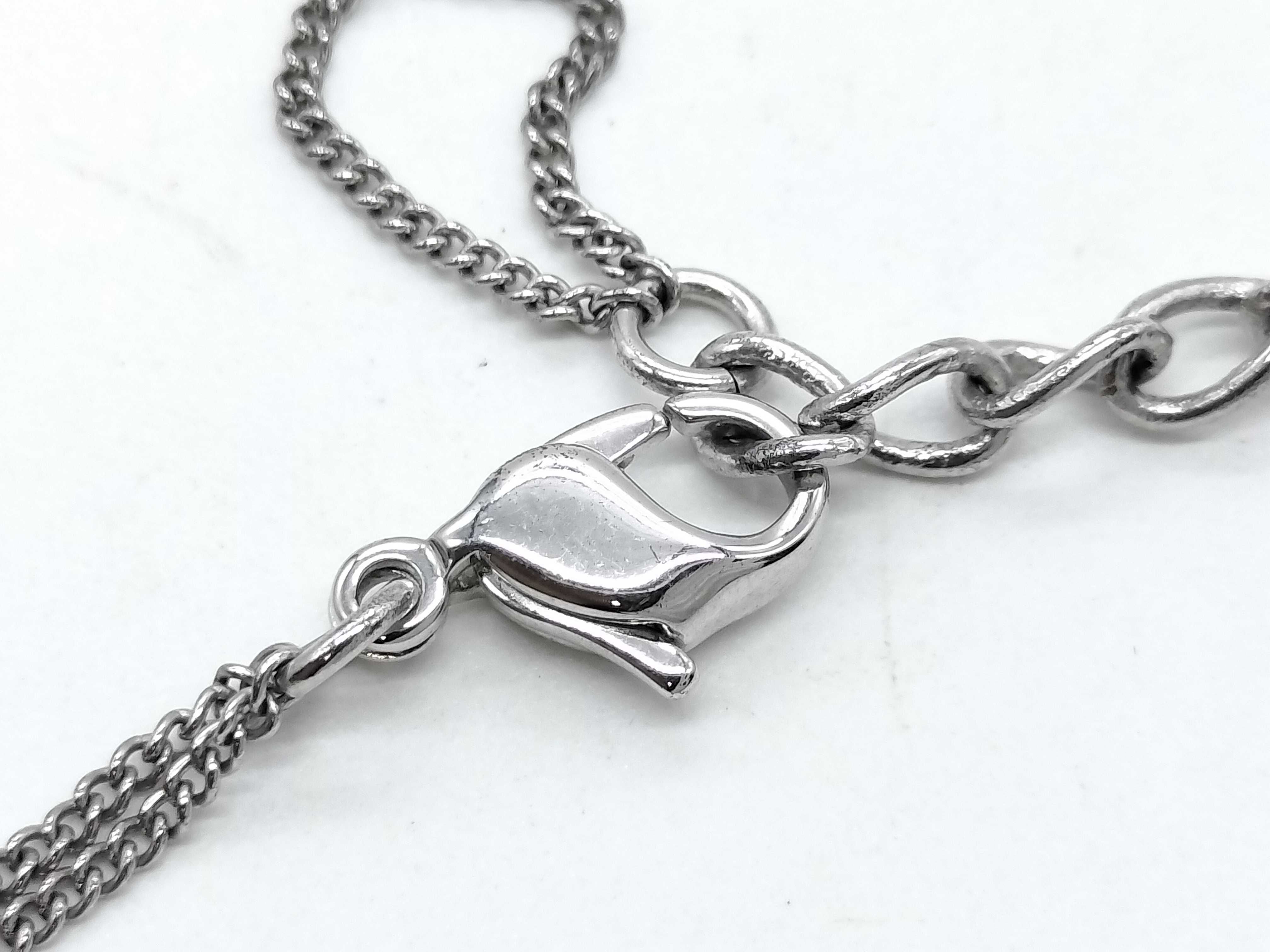 Bracelet with D Logo, Silver Bracelet/Bangle — view 4