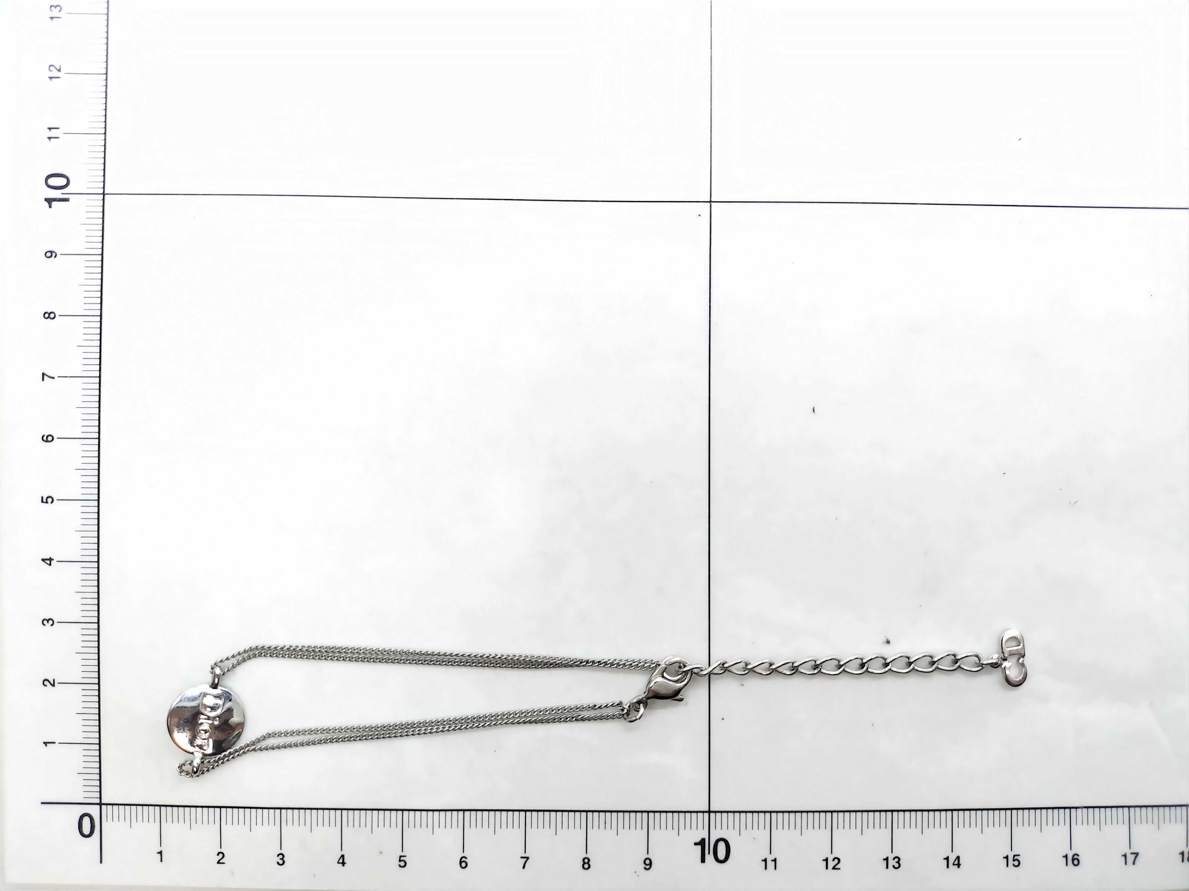 Bracelet with D Logo, Silver Bracelet/Bangle — view 6