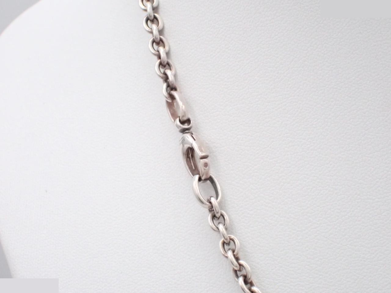Interlocking Necklace, Sterling Silver (925), 29.4g — view 2