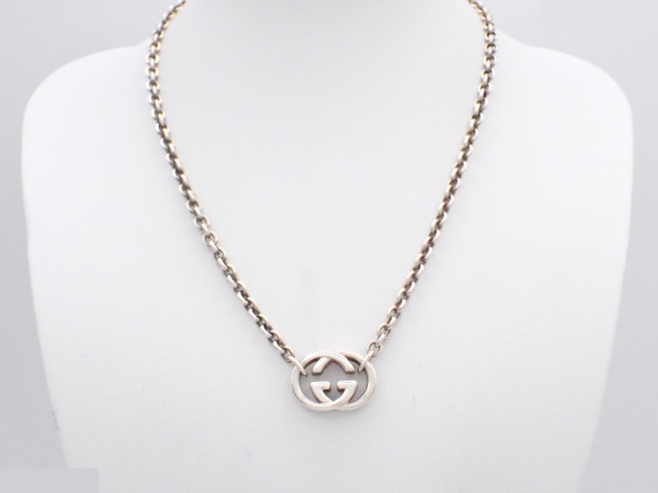 Interlocking Necklace, Sterling Silver (925), 29.4g — view 3