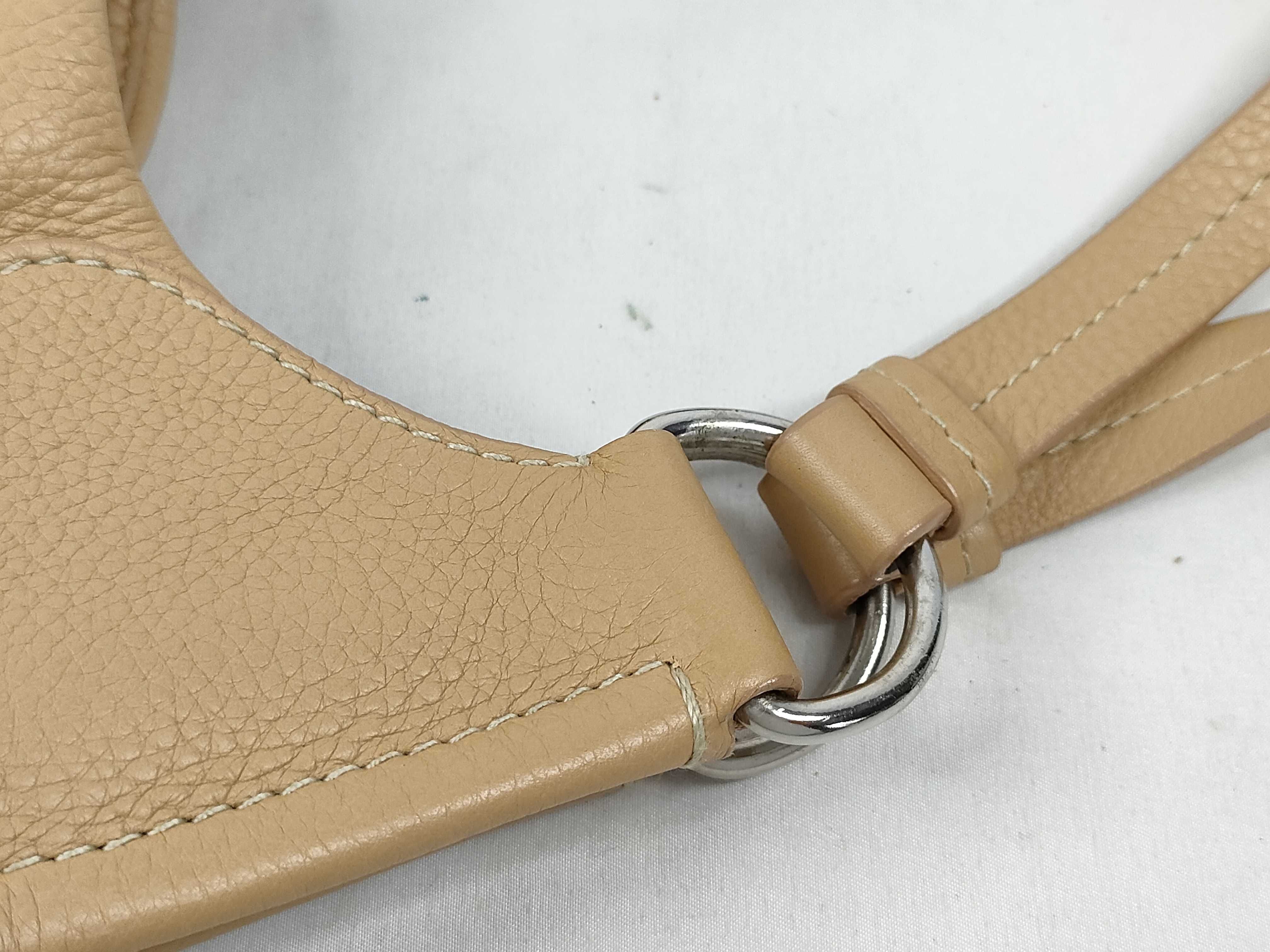 handbag, triangular logo, leather handbag — view 5