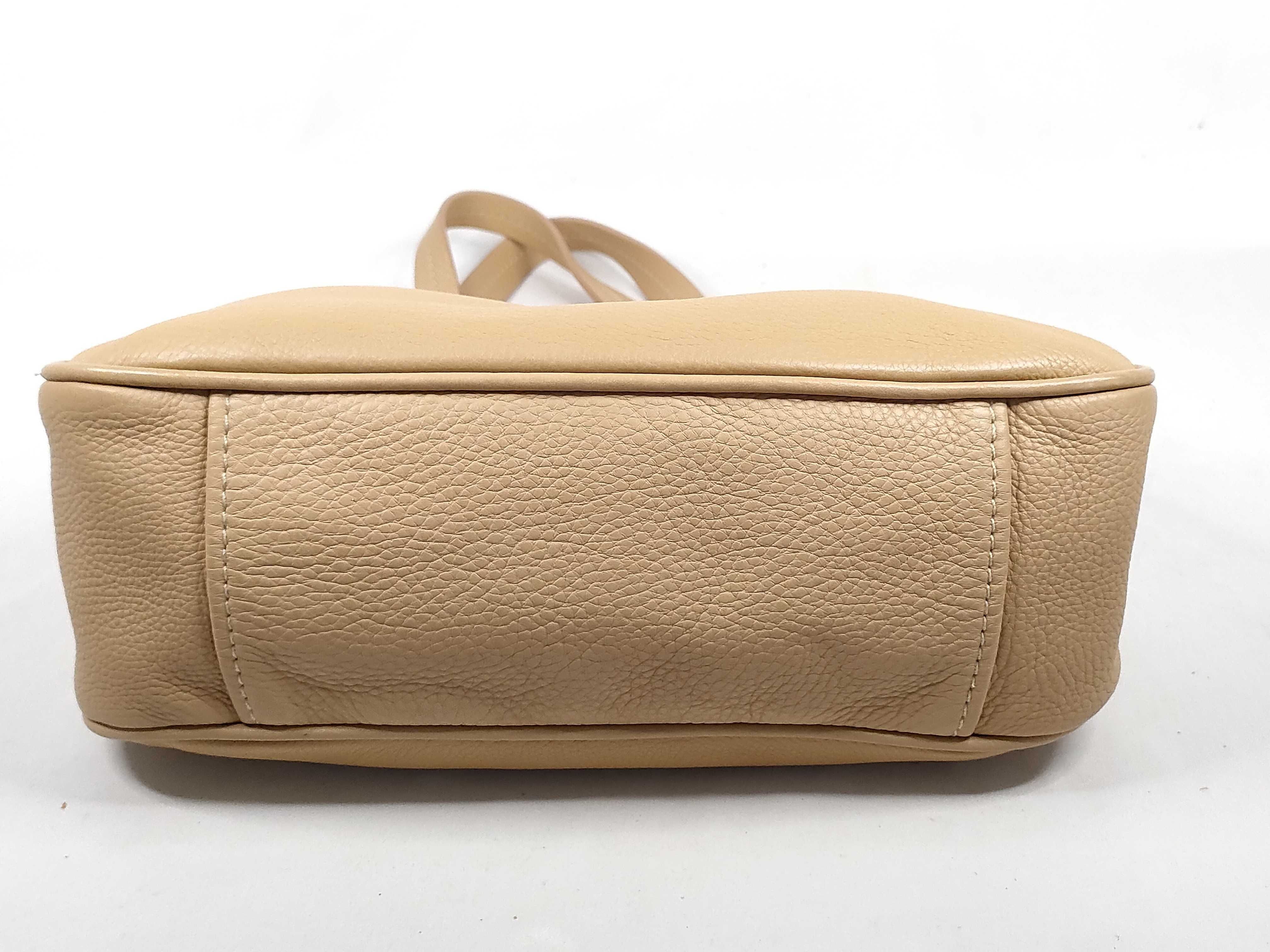 handbag, triangular logo, leather handbag — view 7