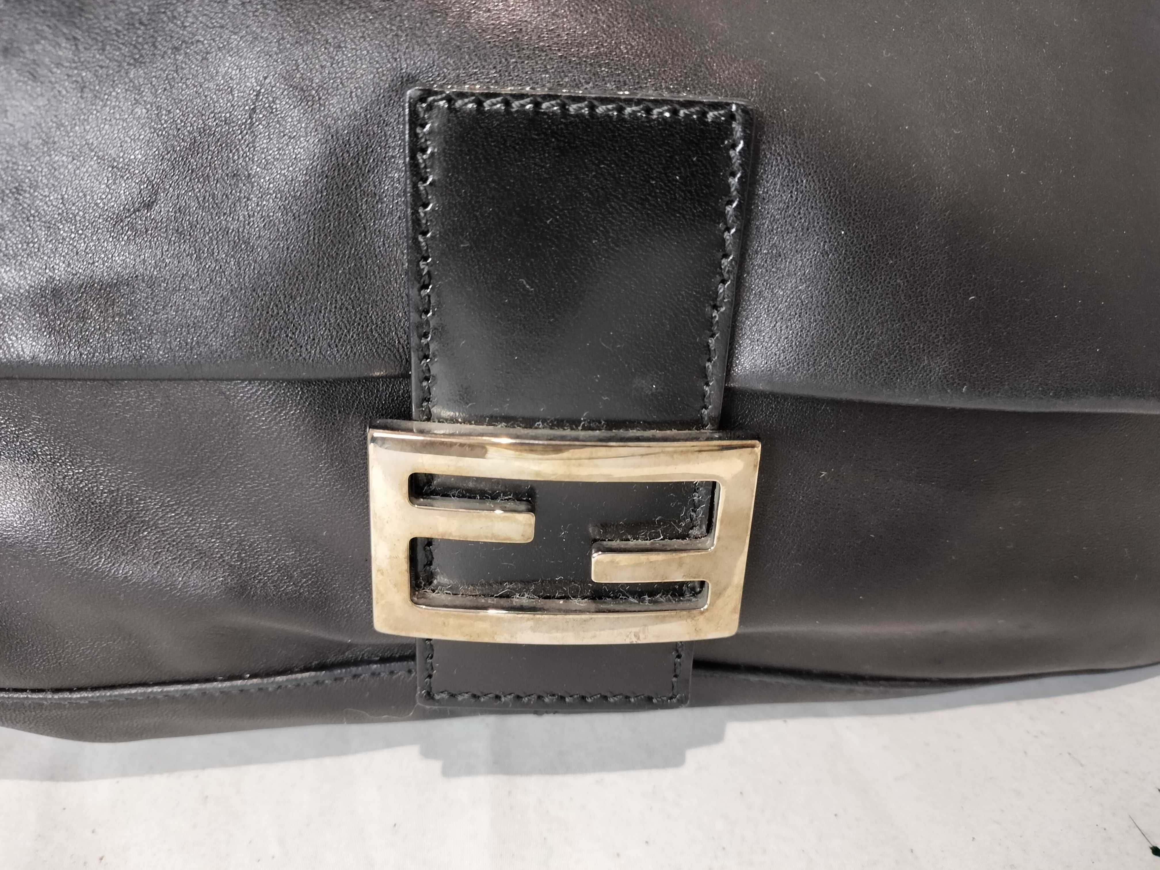 Zucca pattern Mamma hardware/leather/black handbag — view 2