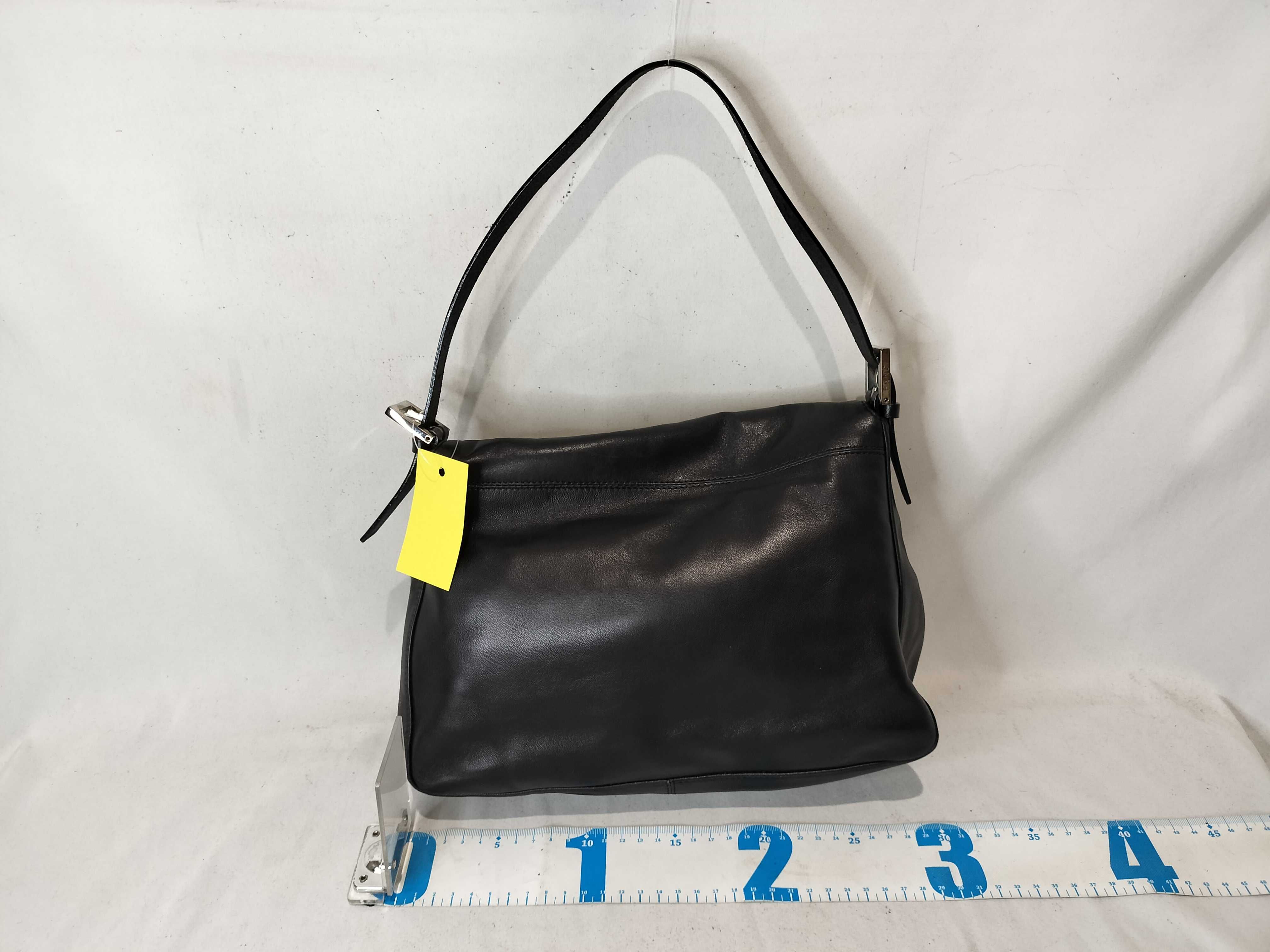 Zucca pattern Mamma hardware/leather/black handbag — view 3