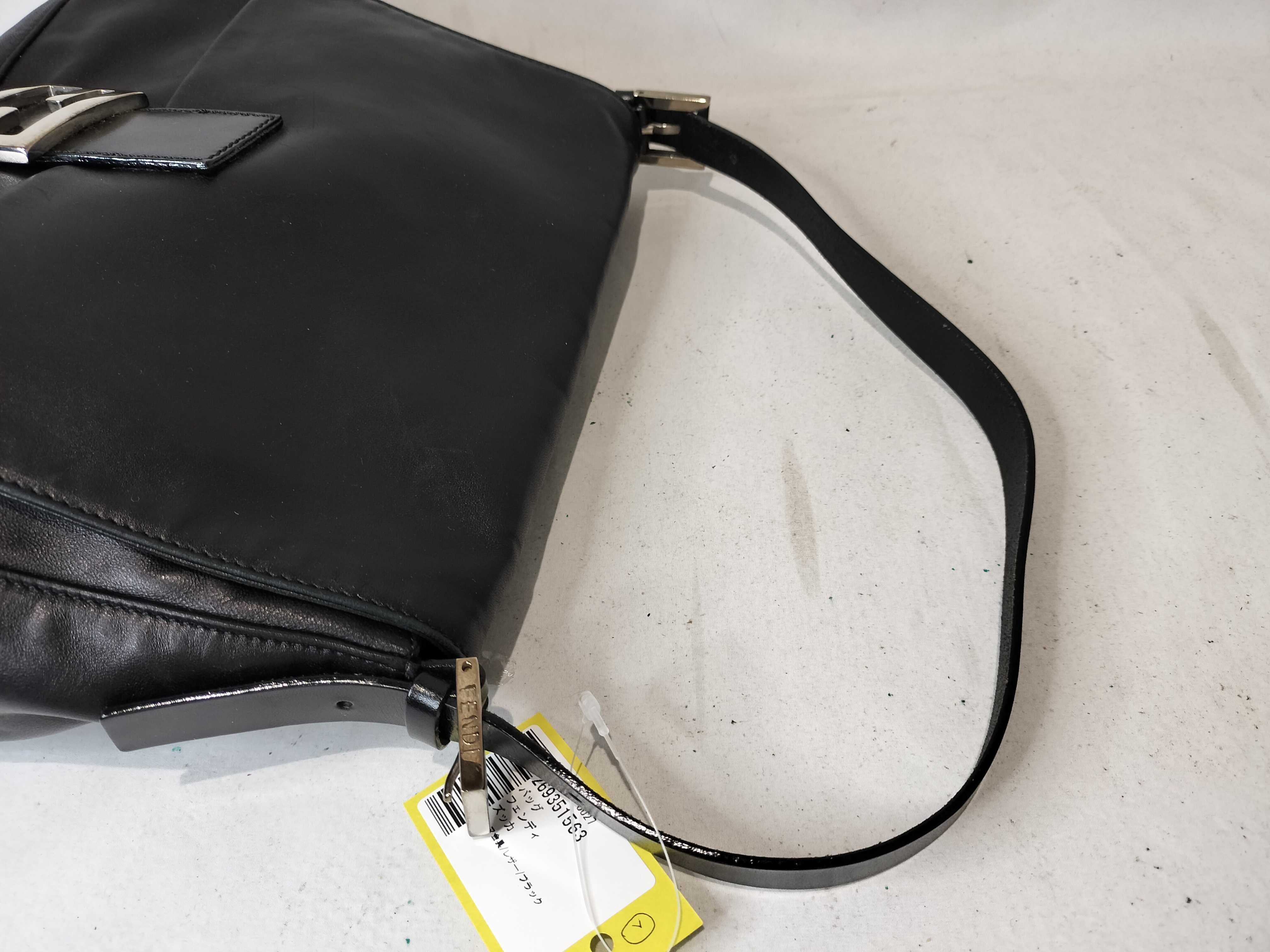 Zucca pattern Mamma hardware/leather/black handbag — view 4