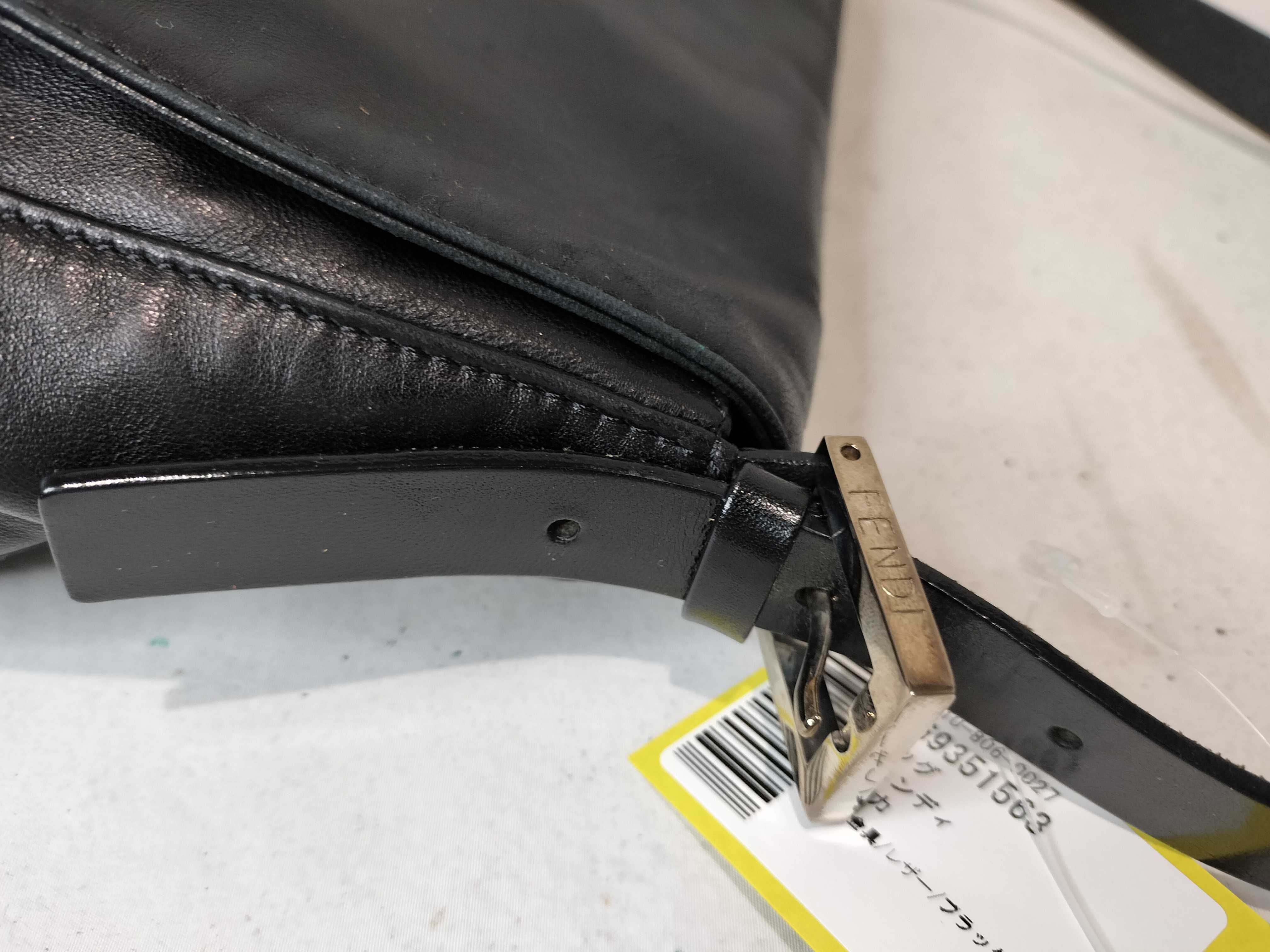 Zucca pattern Mamma hardware/leather/black handbag — view 6