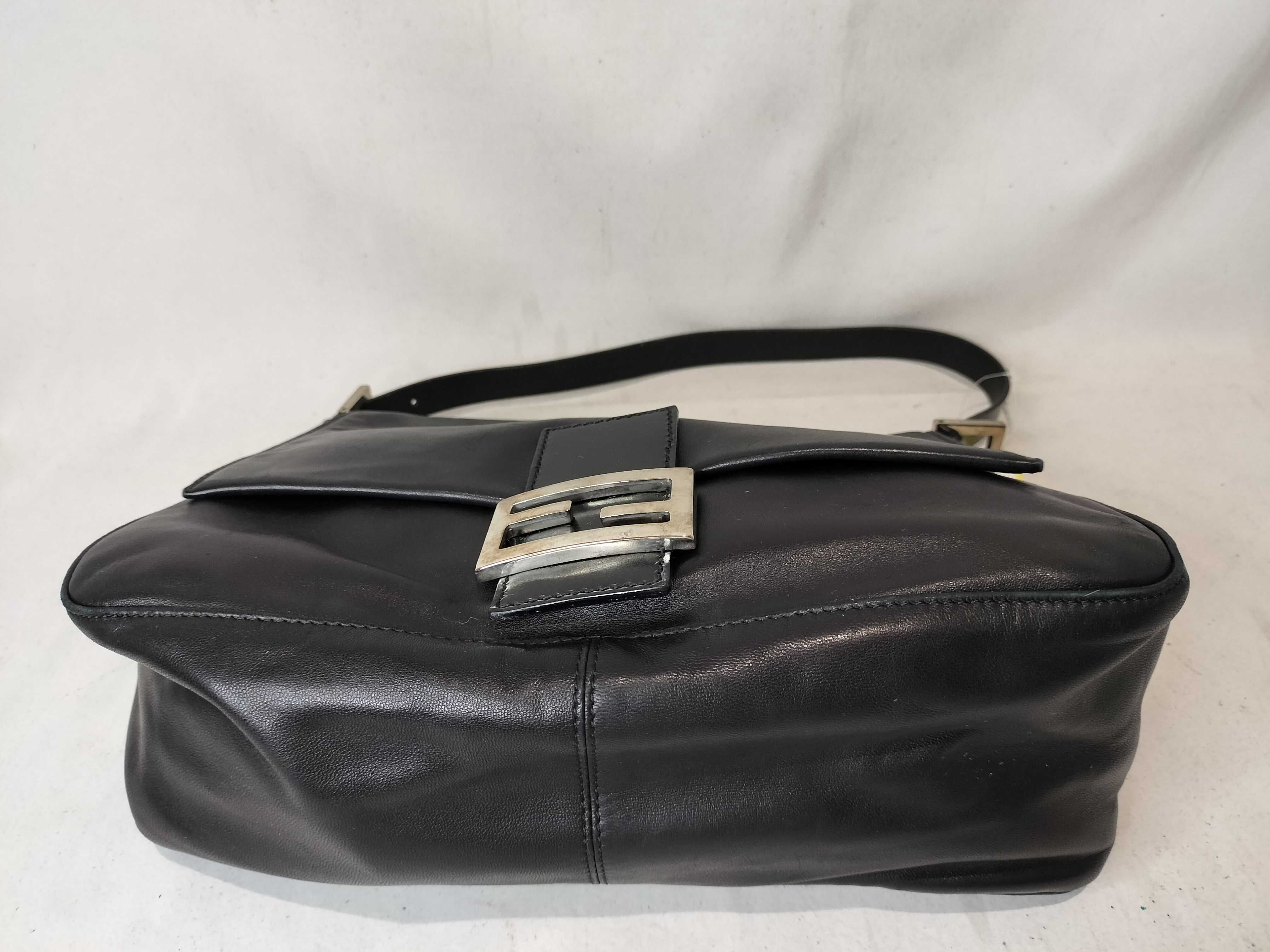 Zucca pattern Mamma hardware/leather/black handbag — view 8