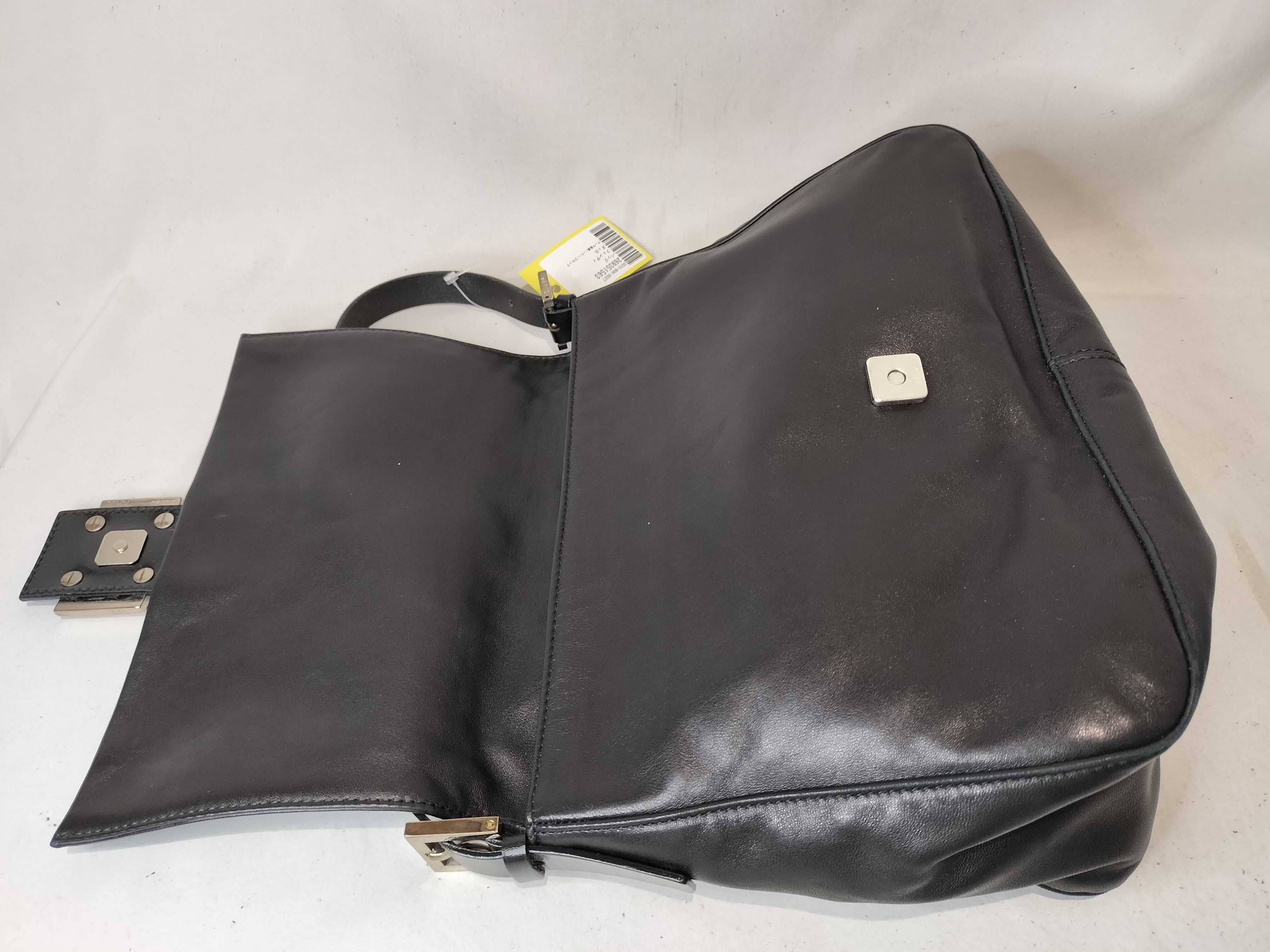Zucca pattern Mamma hardware/leather/black handbag — view 9