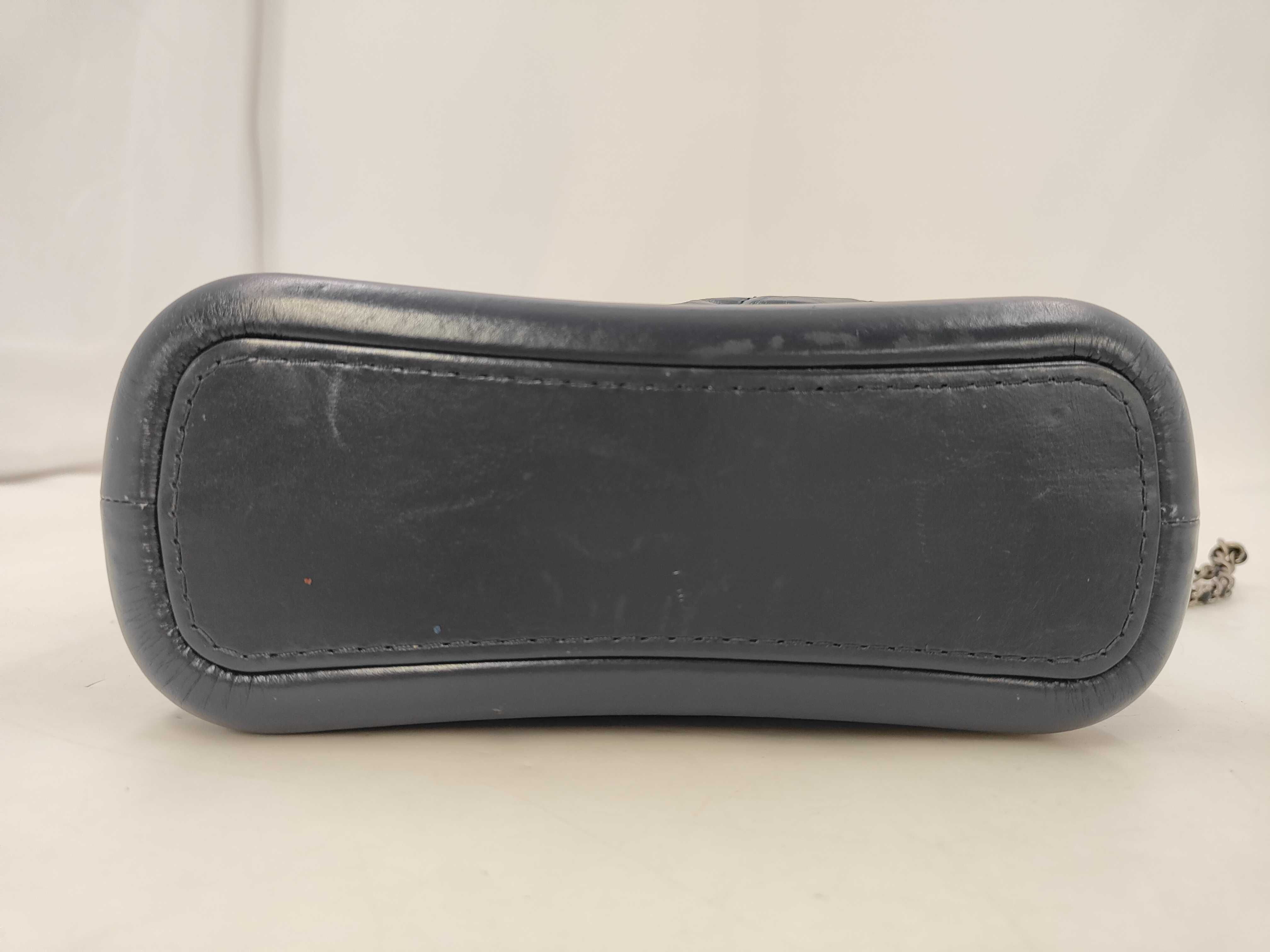 Gabrielle Shoulder Bag, Navy — view 3