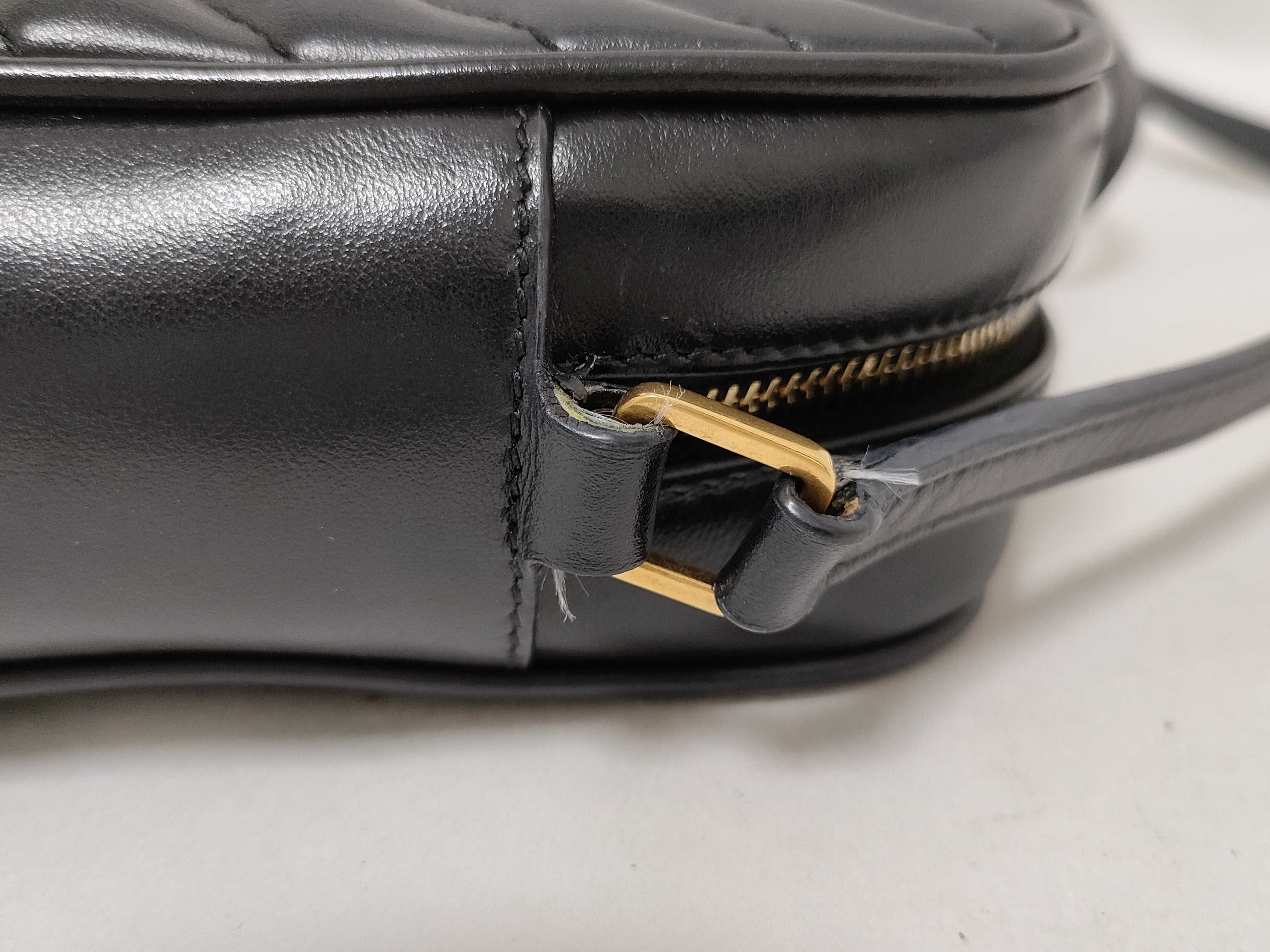 Lou Camera Leather Shoulder Bag, Black, 612544 (Shoulder Bag) — view 5