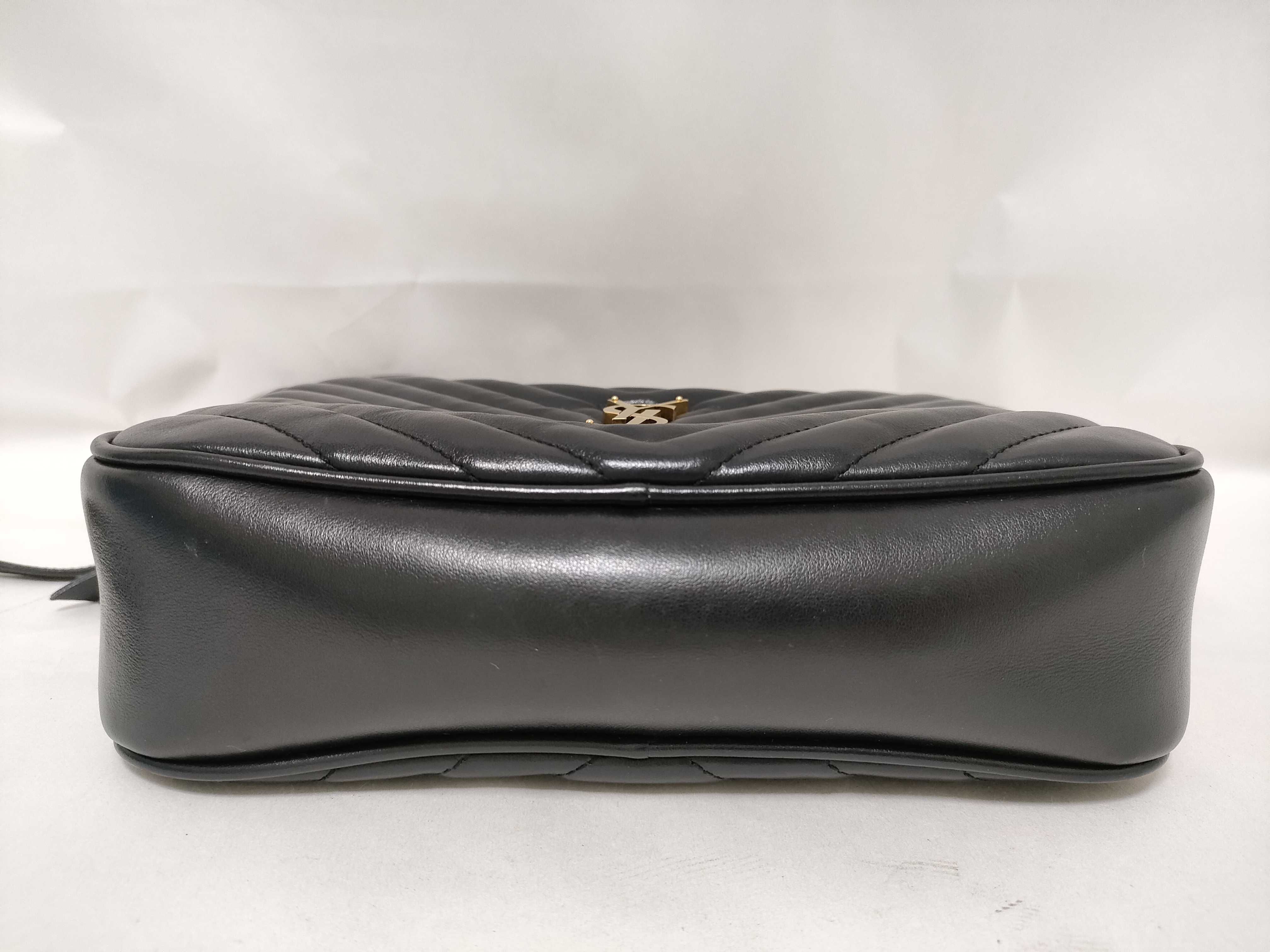 Lou Camera Leather Shoulder Bag, Black, 612544 (Shoulder Bag) — view 7