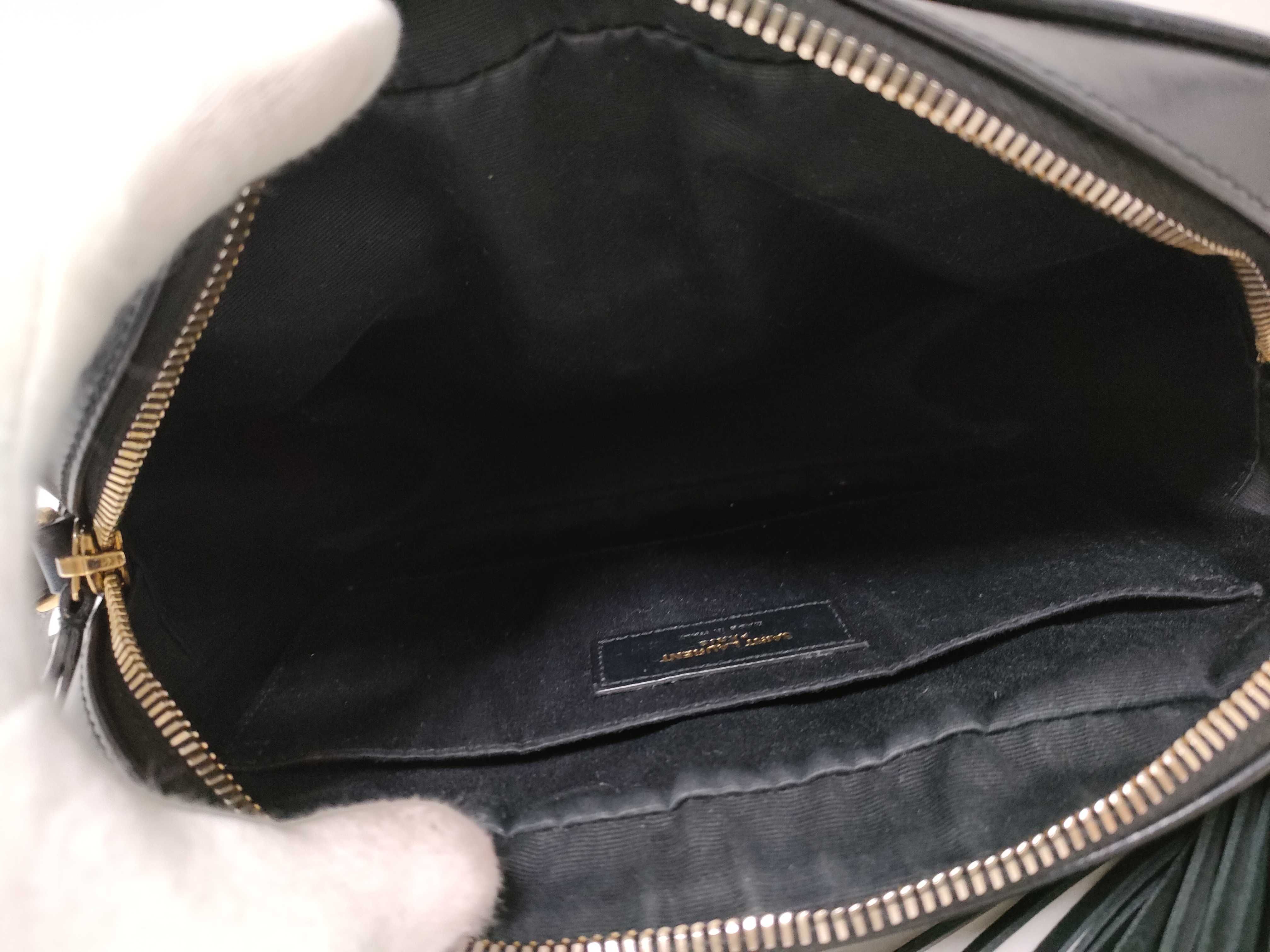 Lou Camera Leather Shoulder Bag, Black, 612544 (Shoulder Bag) — view 10
