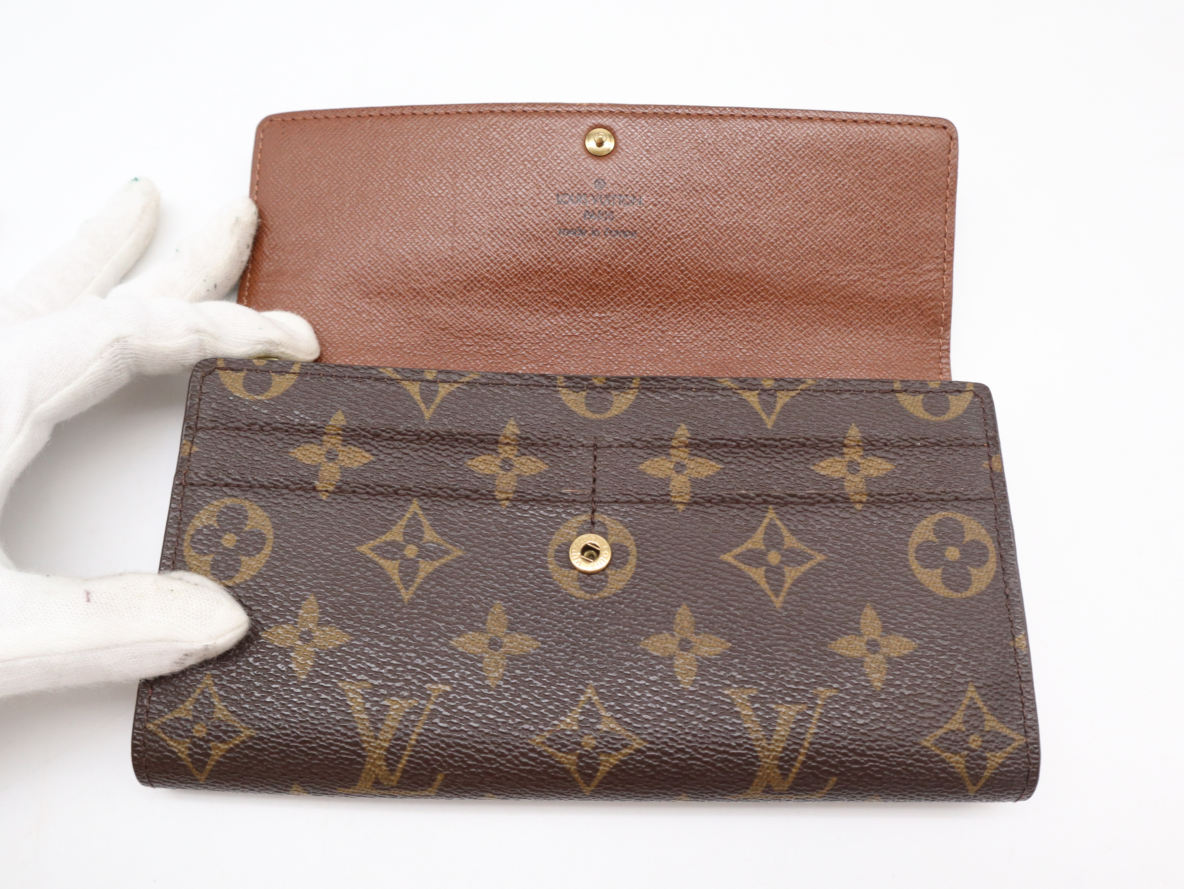 M61734 Monogram Portefeuille Sarah Wallet — view 8