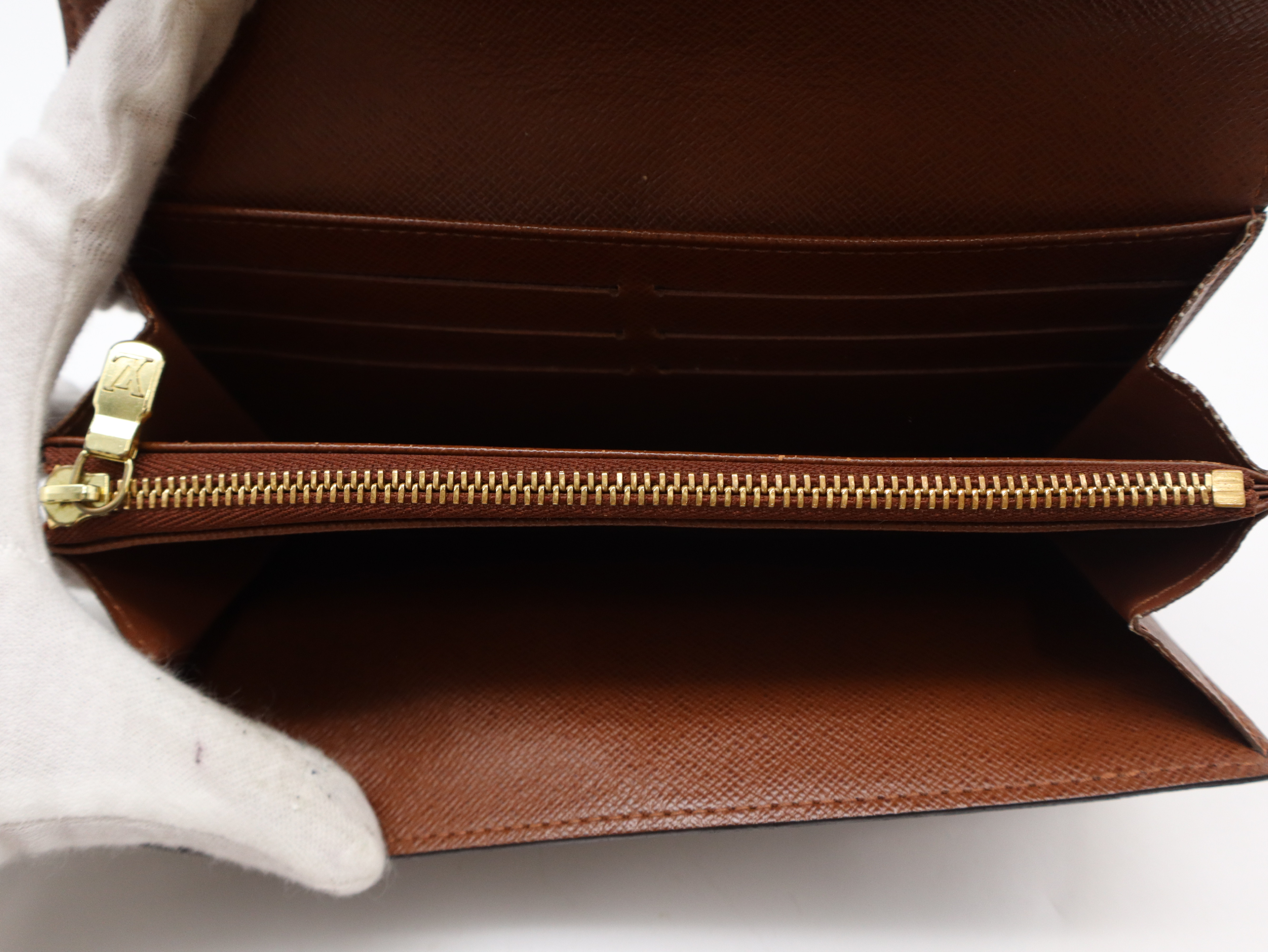 M61734 Monogram Portefeuille Sarah Wallet — view 9