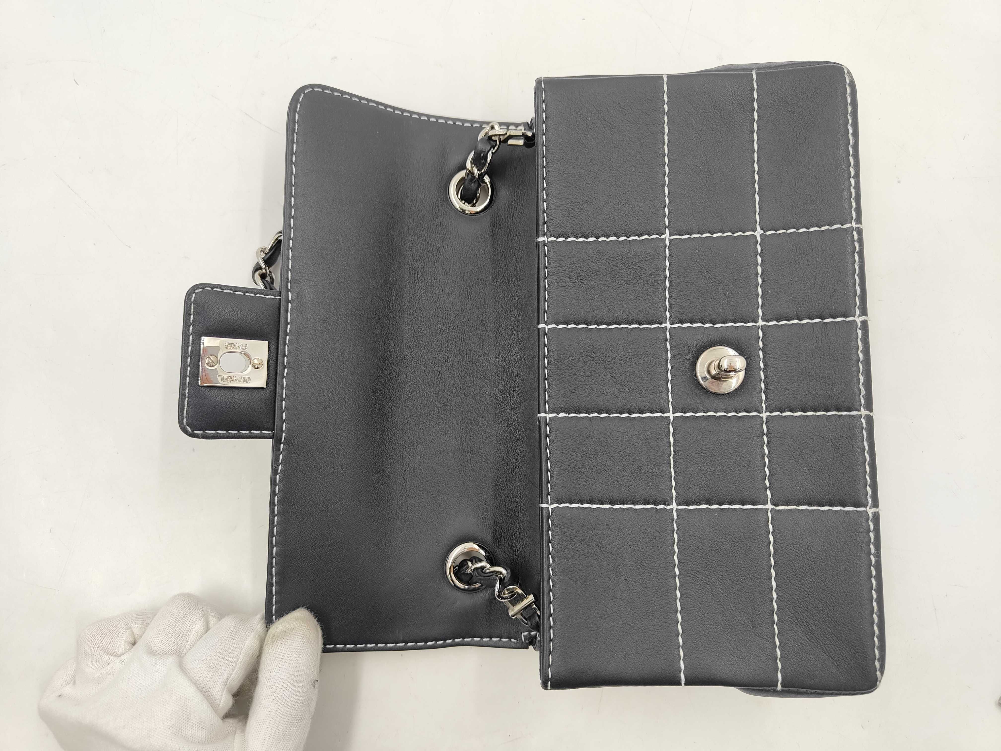 Wild Stitch Shoulder Bag (Navy) with Box and Warranty — view 7