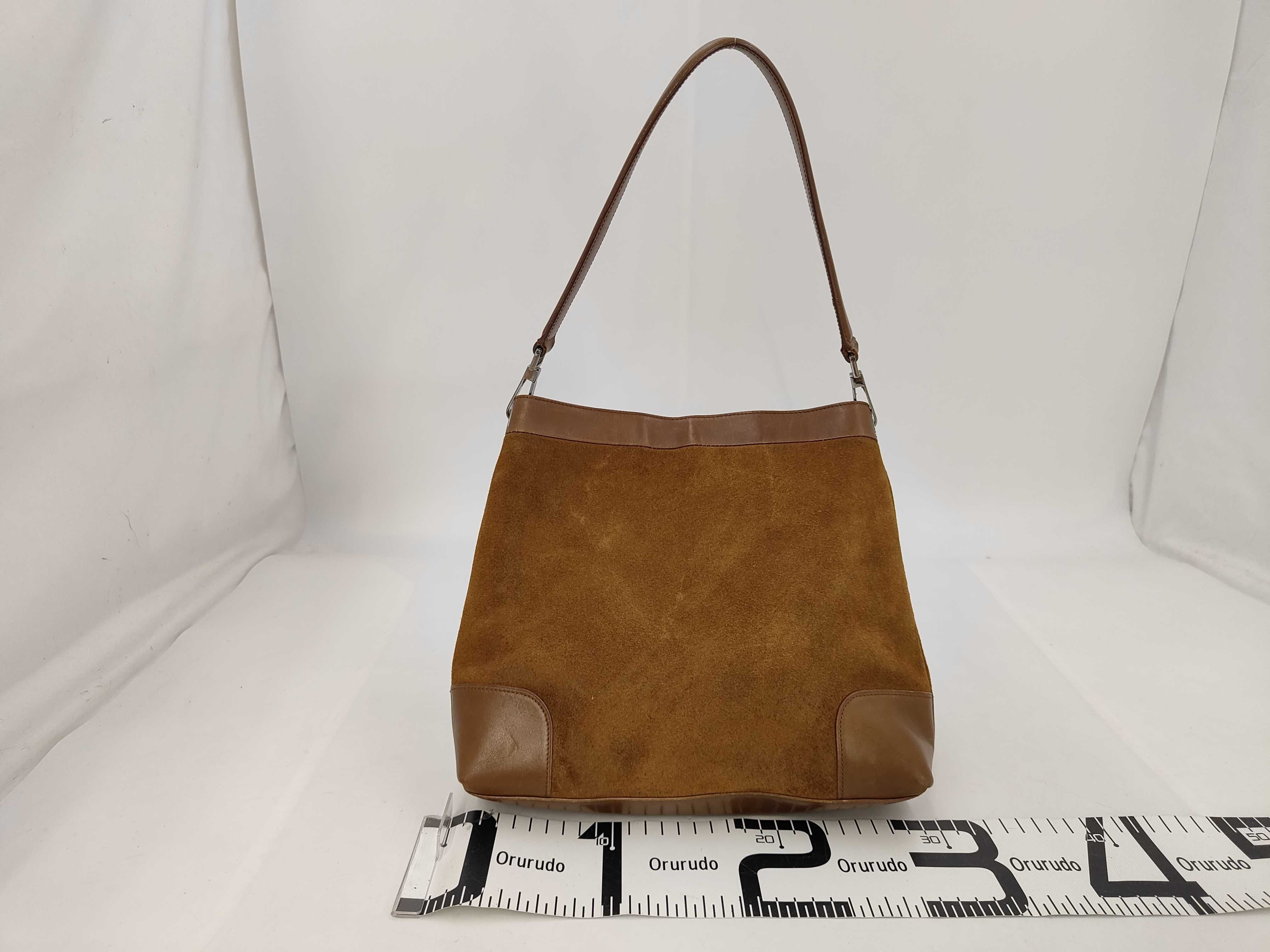 Suede Sherry Line Tote Bag — view 2