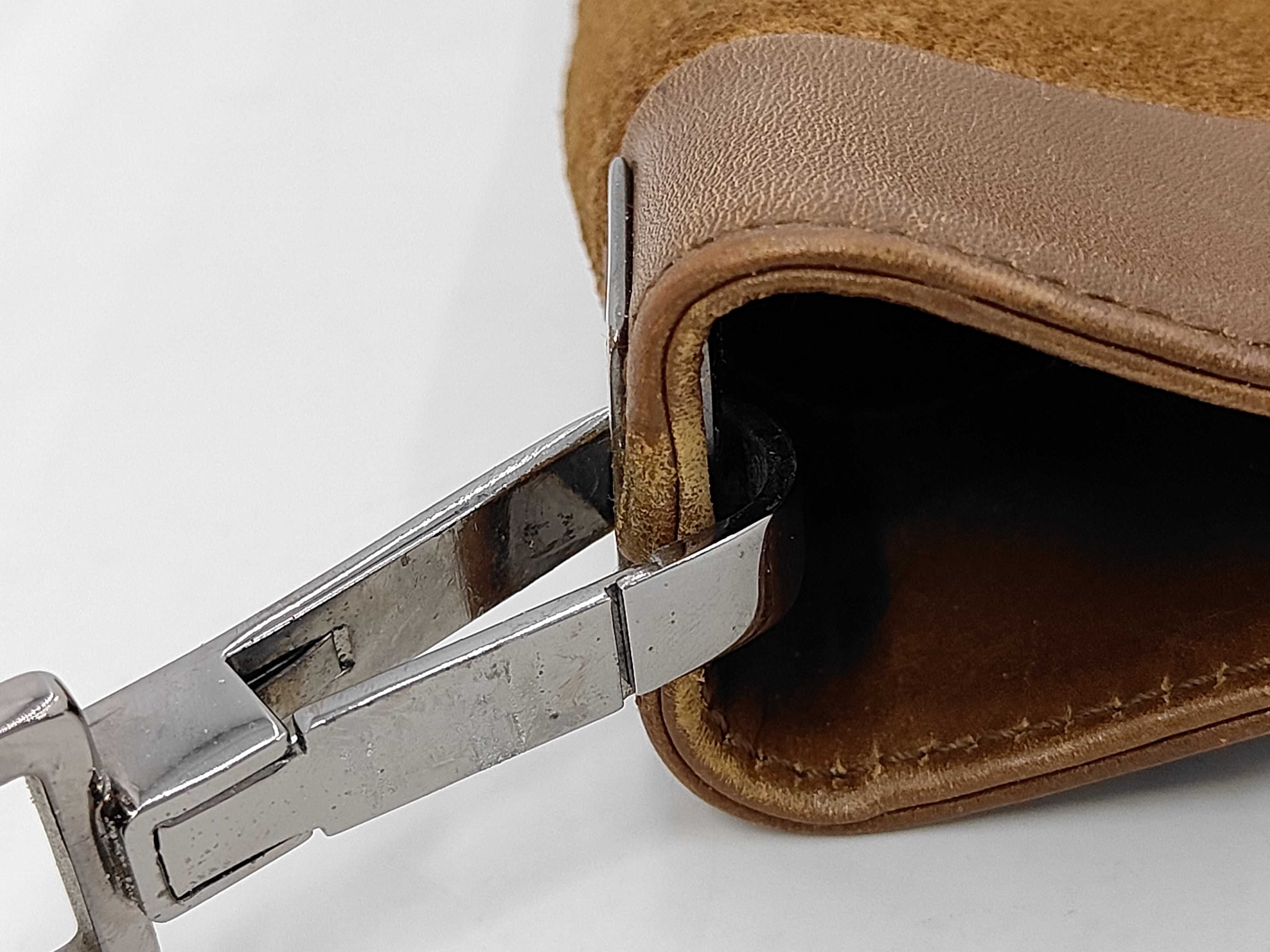 Suede Sherry Line Tote Bag — view 7