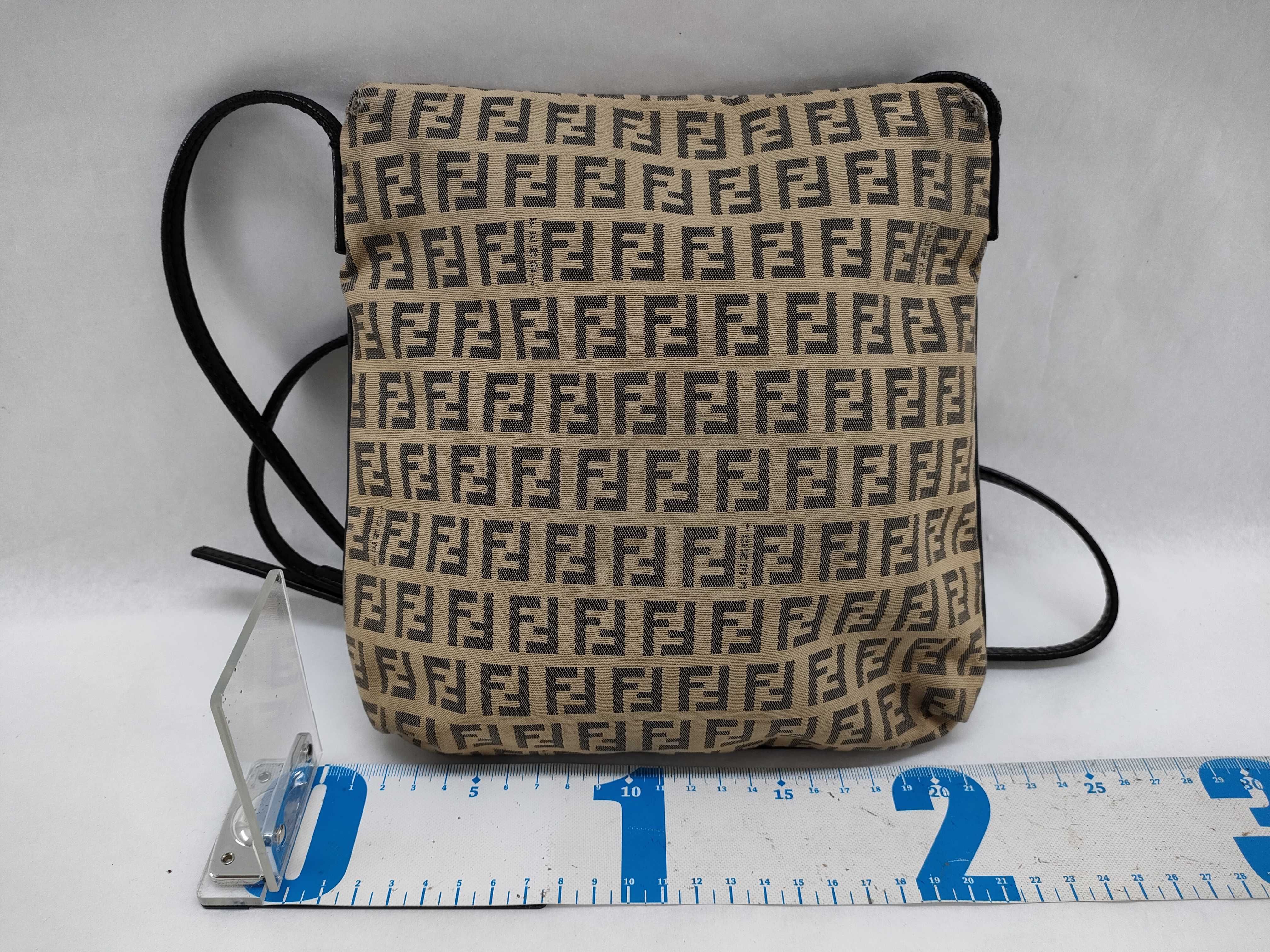 Zucca pattern Fendi Zucchino shoulder bag — view 2