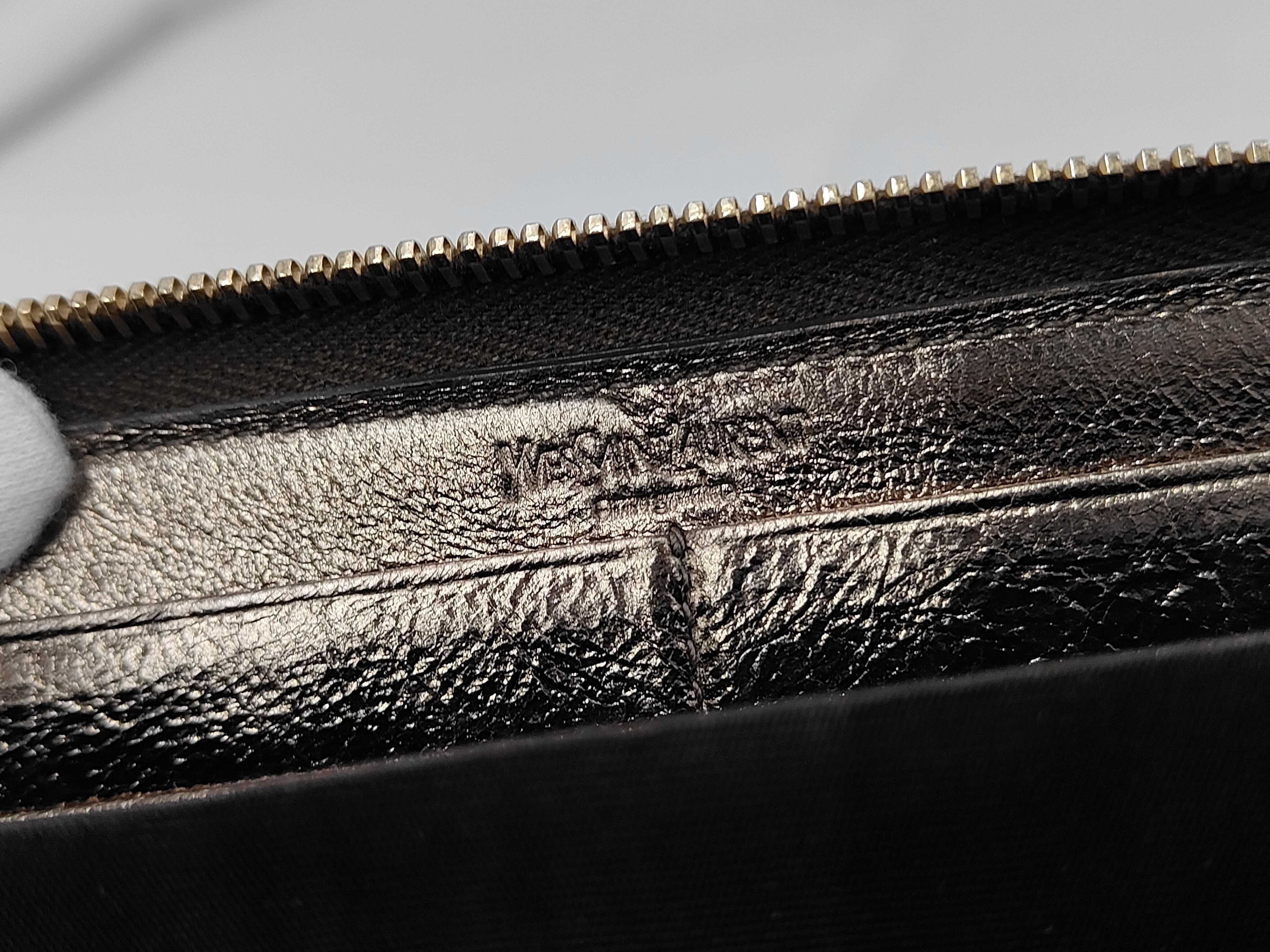 YEVSSAINTLAURENT Silver Long Wallet — view 7