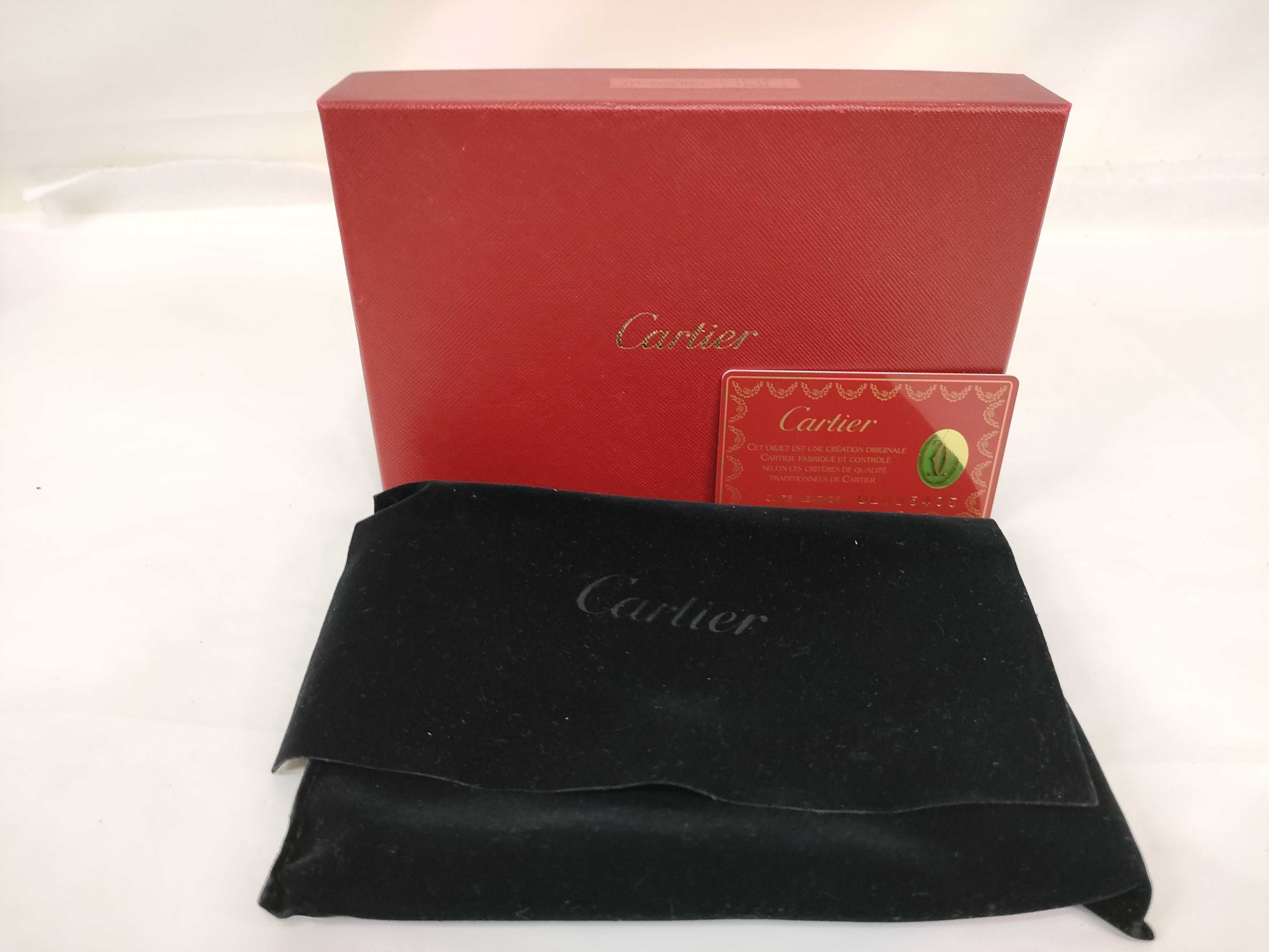 Happy Birthday Bifold Wallet Enamel Bordeaux Box/Guarantee Included Wallet — view 14