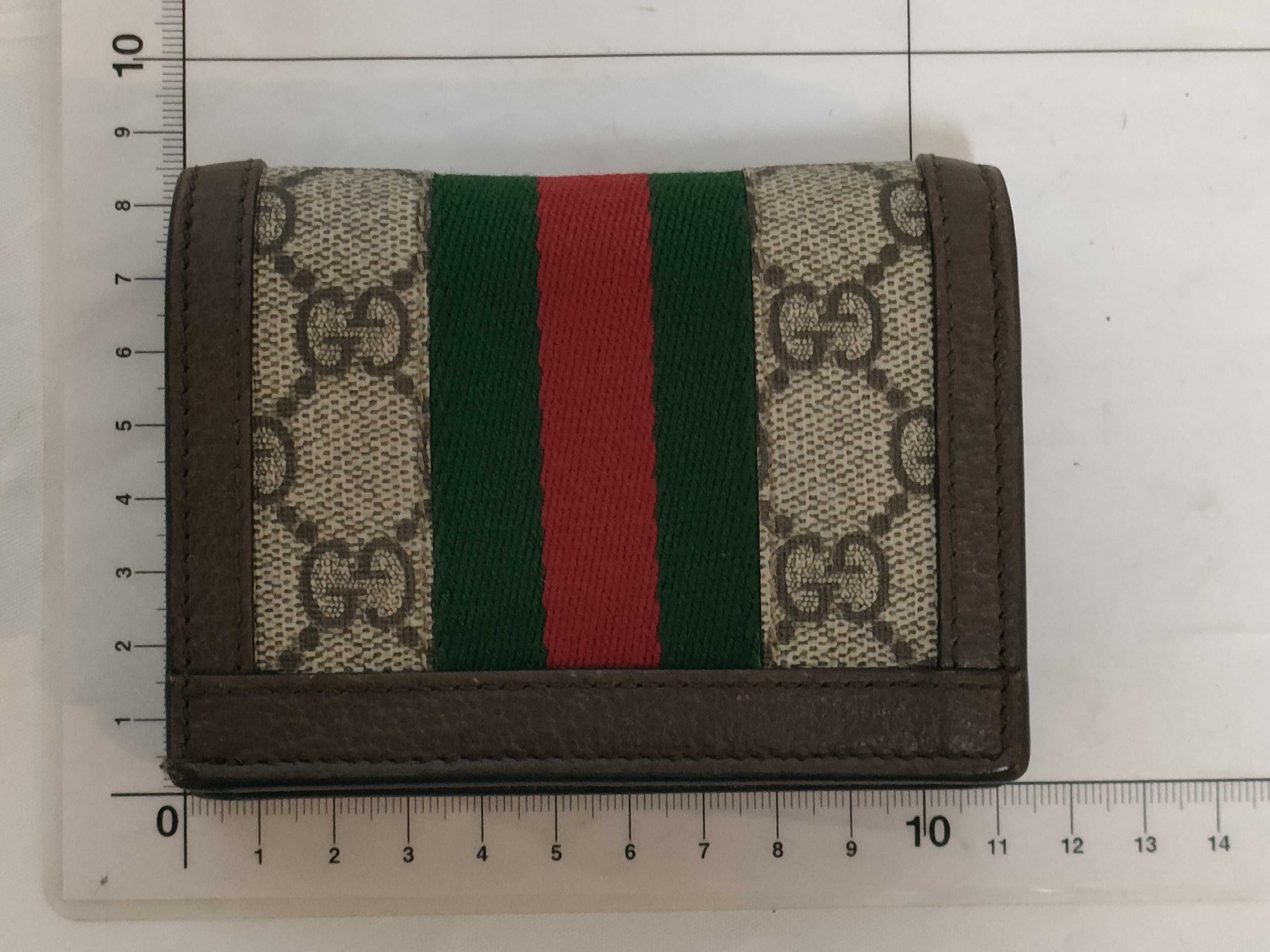GG Supreme Ophidia Sherry Line Bi-fold Wallet — view 2