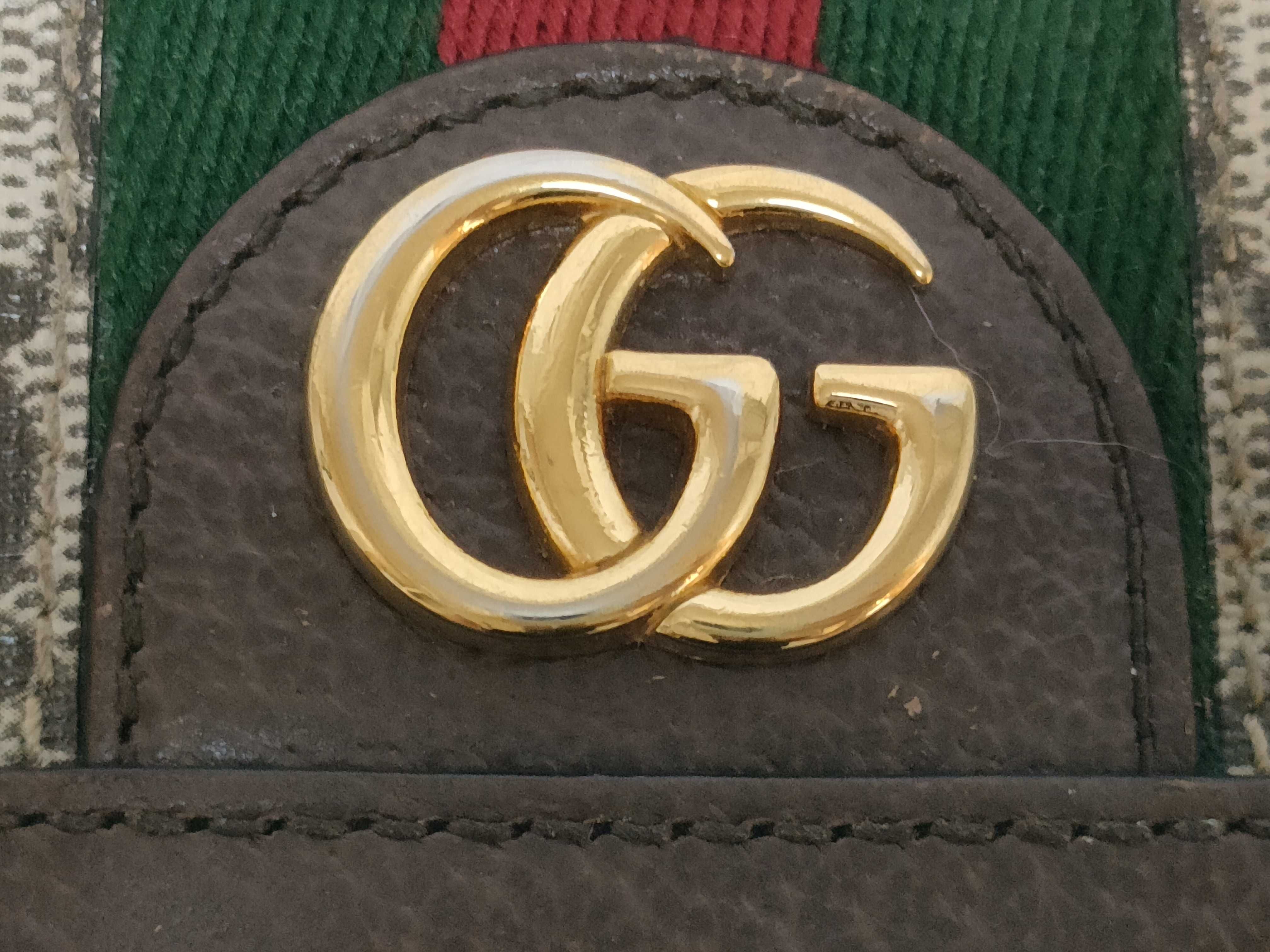 GG Supreme Ophidia Sherry Line Bi-fold Wallet — view 13