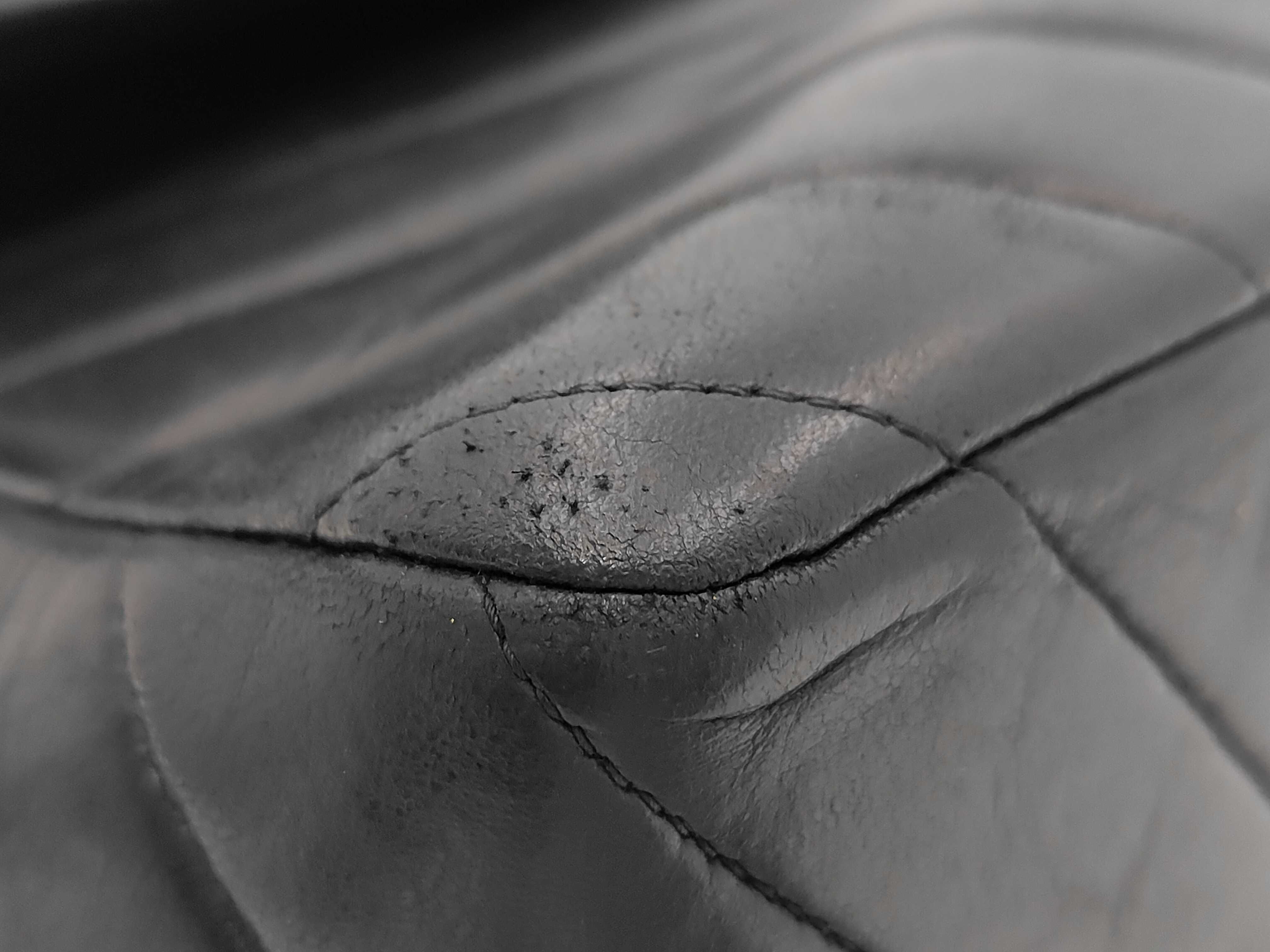 Lambskin V-Stitch Shoulder Bag — view 4