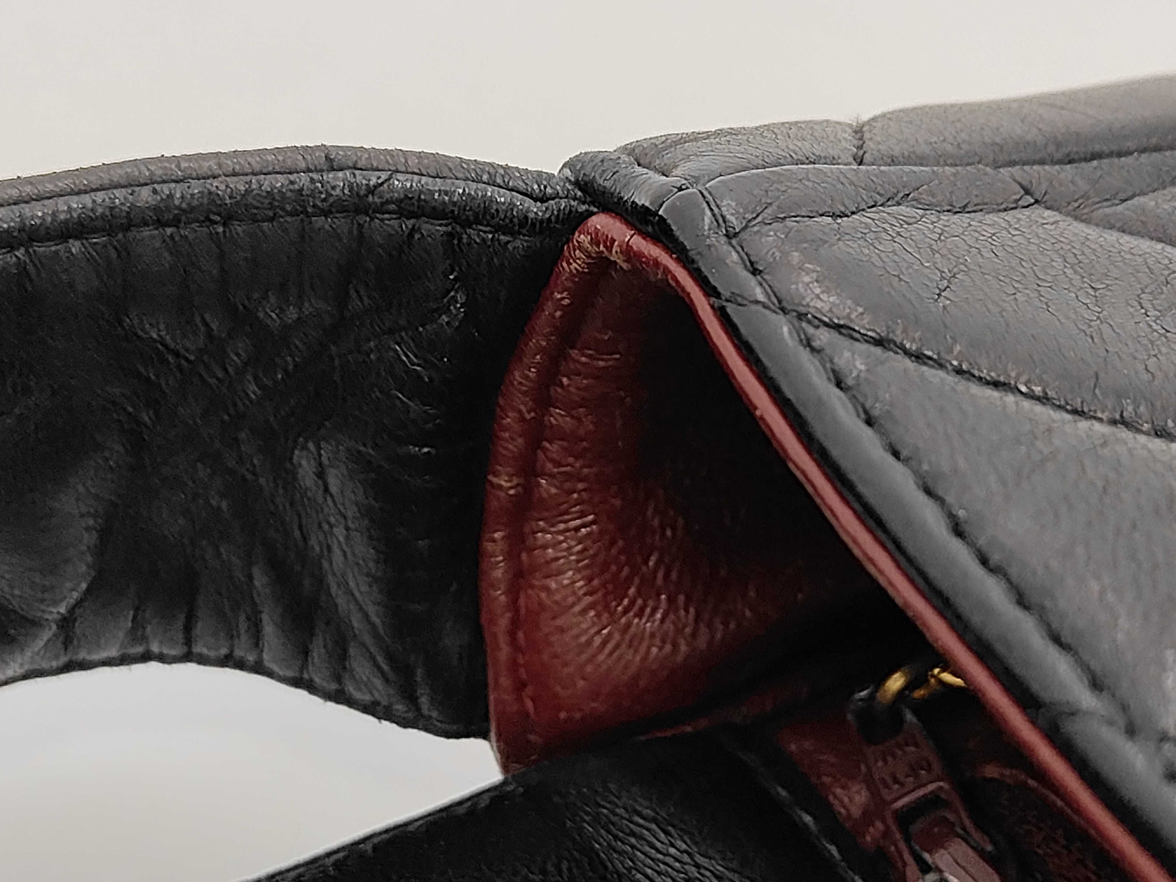 Lambskin V-Stitch Shoulder Bag — view 7