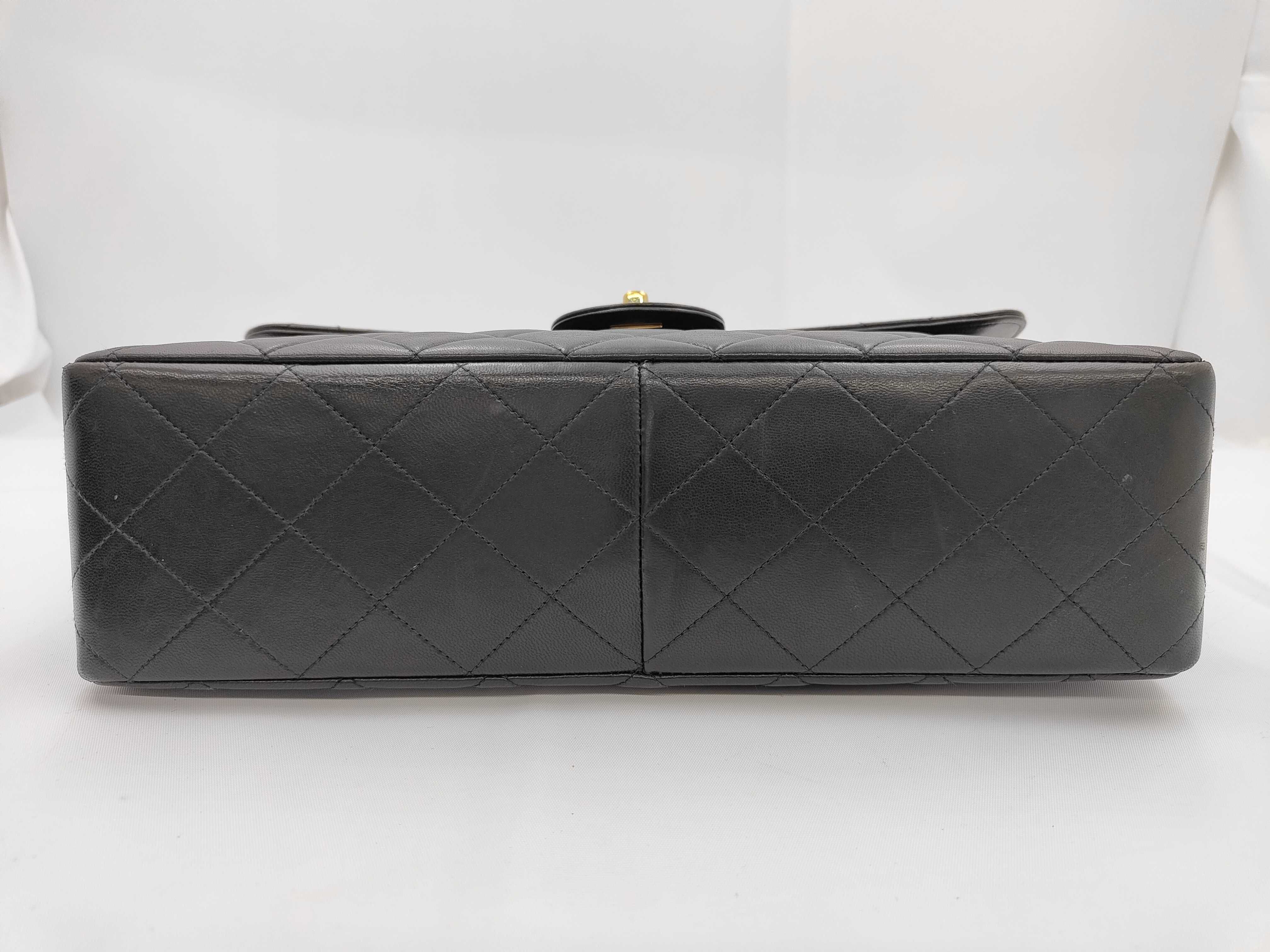 Large Matelassé Lambskin Shoulder Bag — view 5