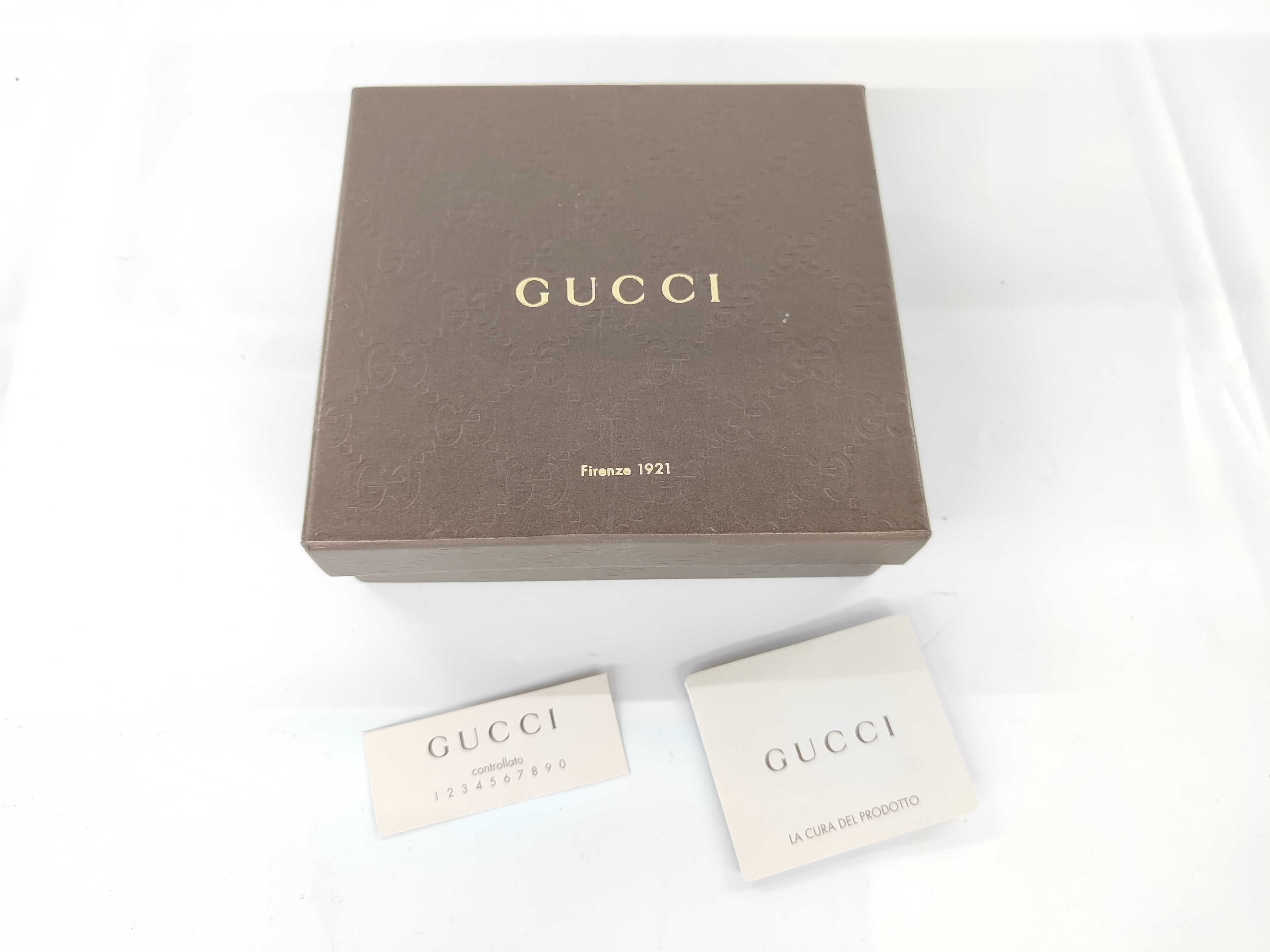 Red Calfskin GG Monogram Guccissima Wallet 282579 — view 9