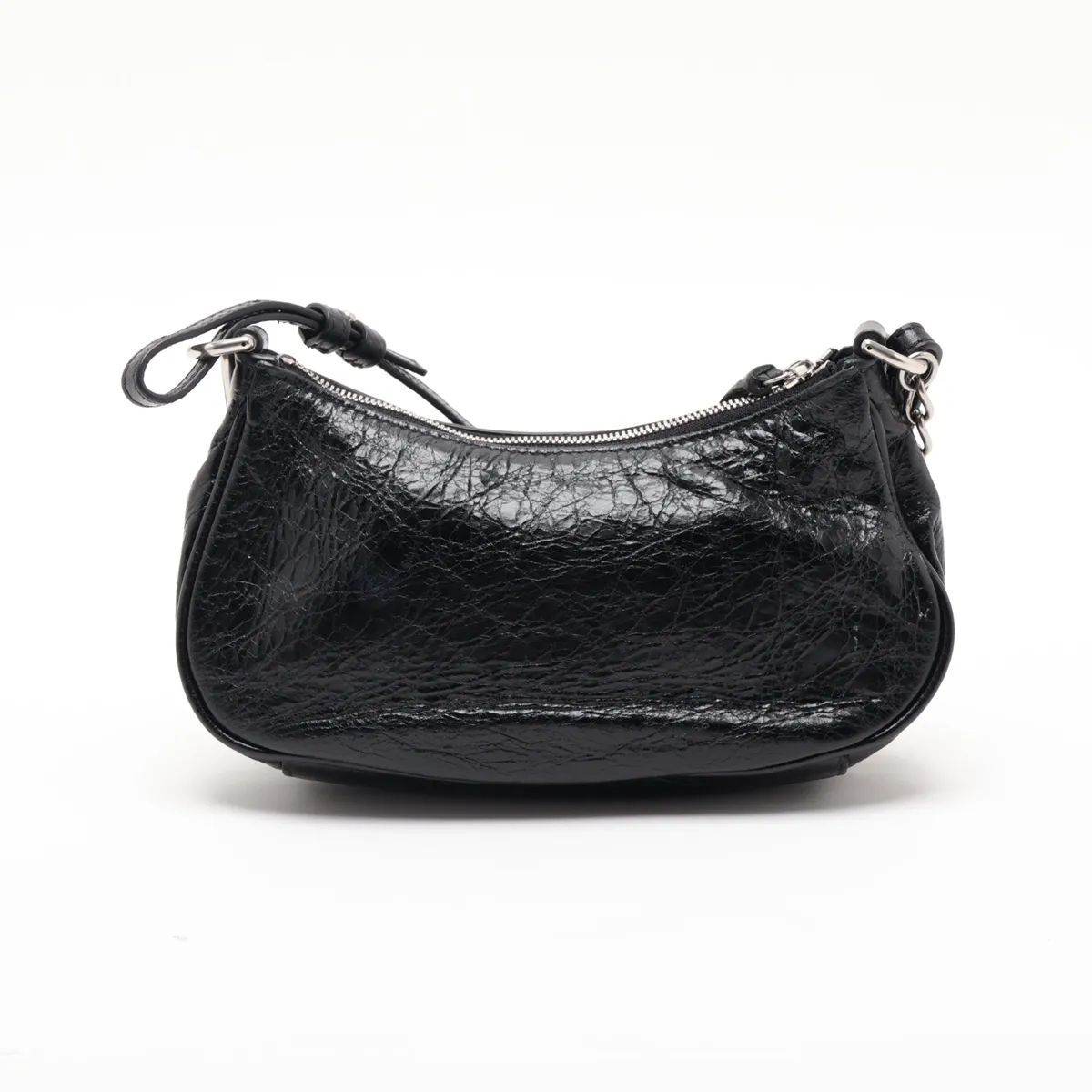 Le Cagole Mini 695814 Leather 2-Way Shoulder Bag, Black — view 2