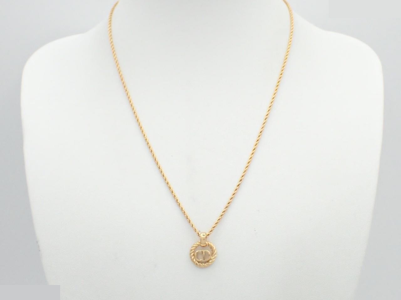 Gold necklace, chain approximately 44cm — view 3
