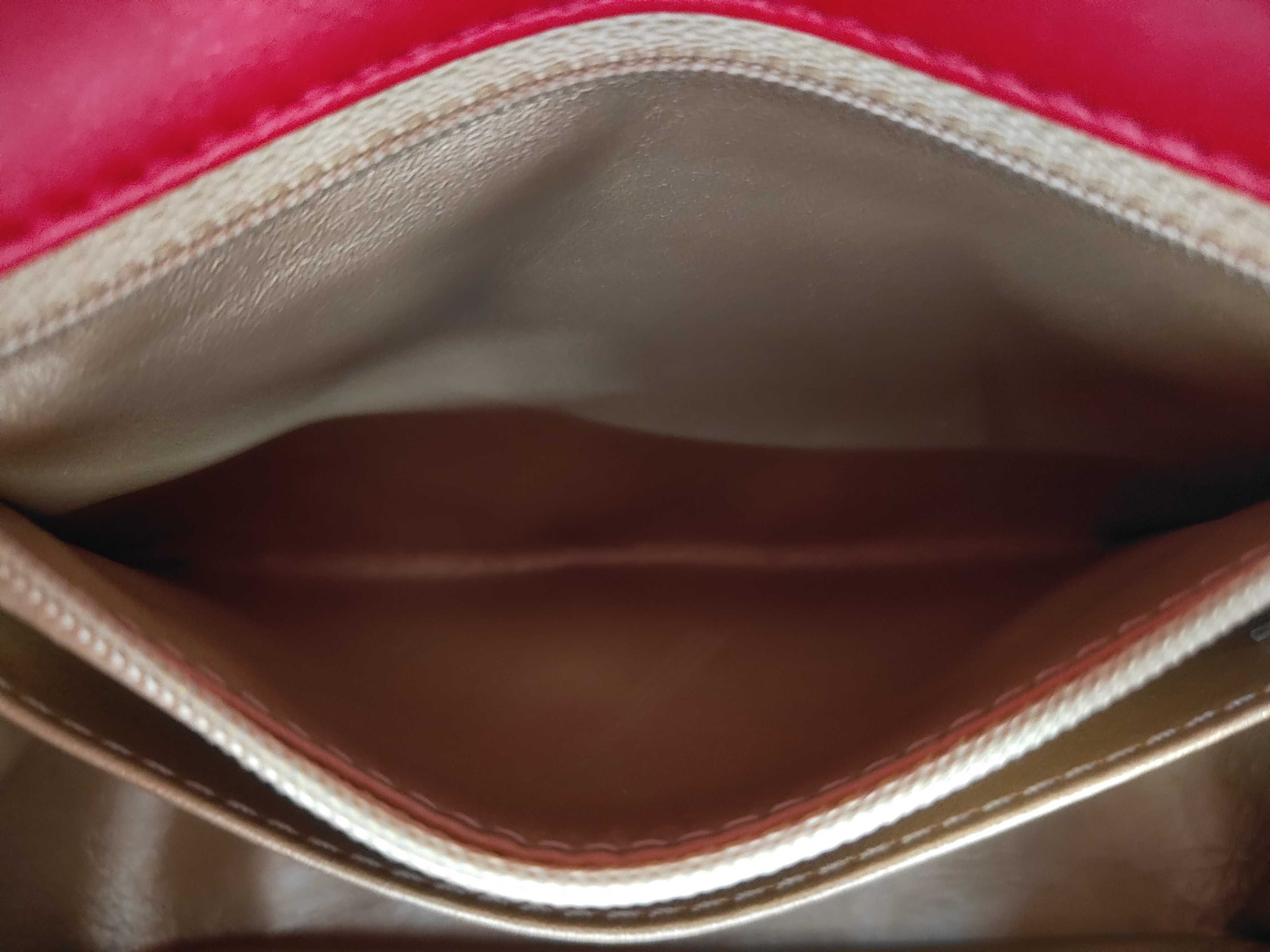 Mini Matelassé Lambskin Red Chain Shoulder Bag — view 9