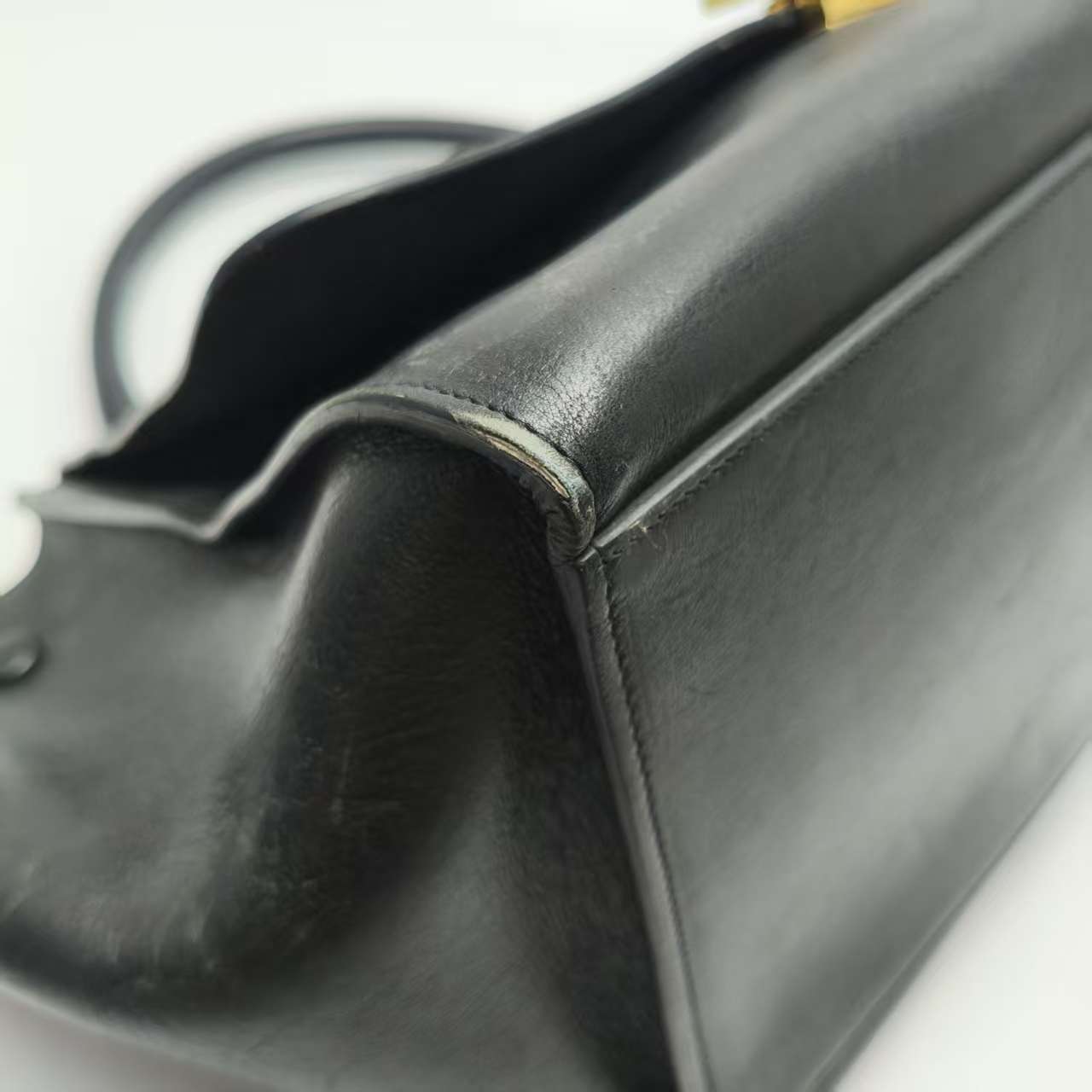 【*Shipped from: China*】CELINE Trapeze Leather Shoulder Bag — view 7