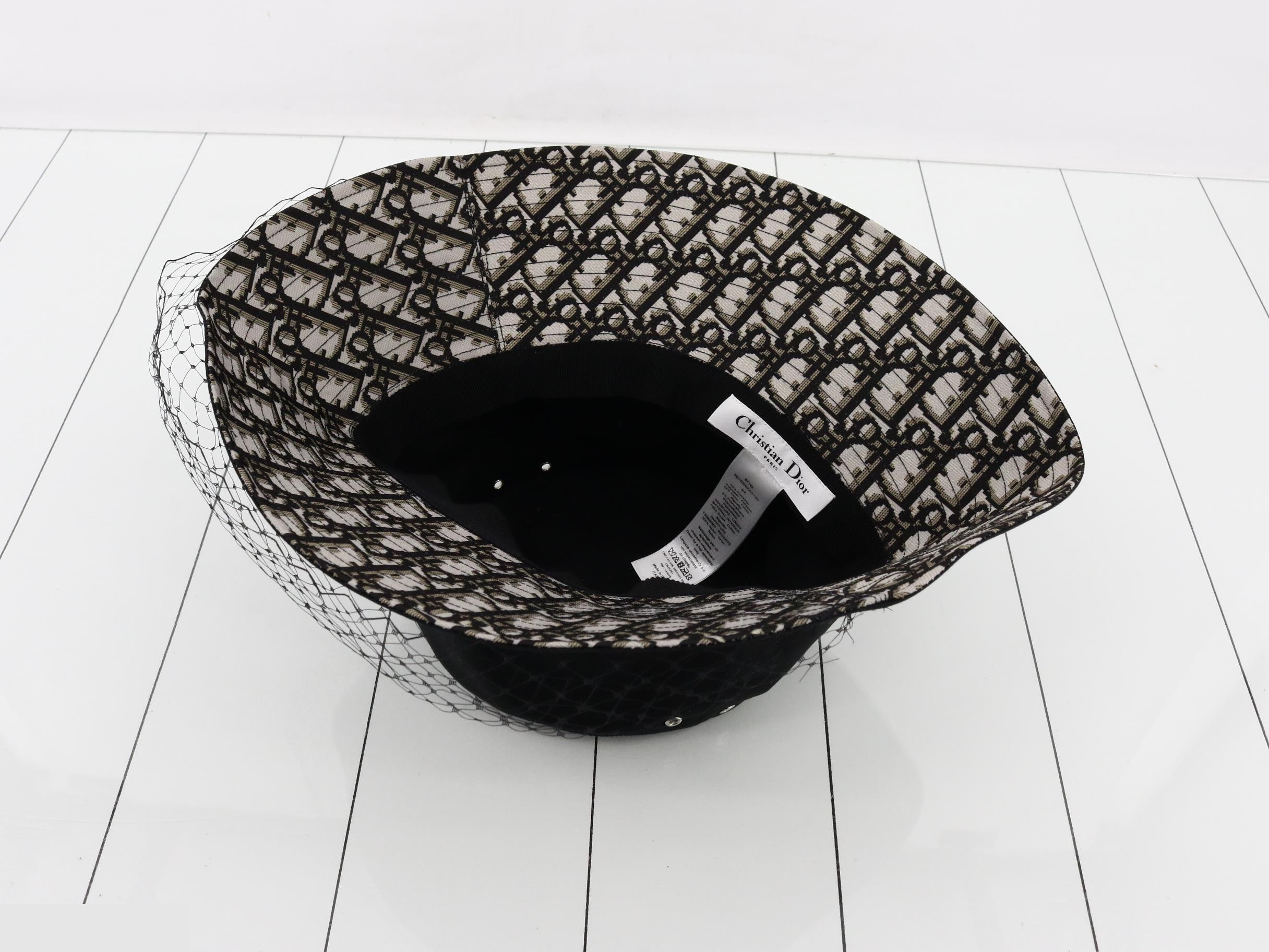 Trotter Bucket Hat, Trotter Tulle Hat, Size 57 — view 3