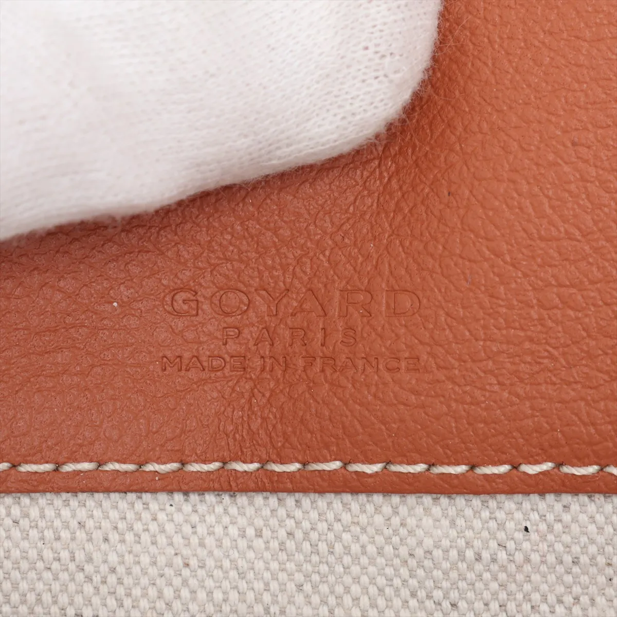 Saint Louis GM PVC x Leather Tote Bag, Brown — view 10
